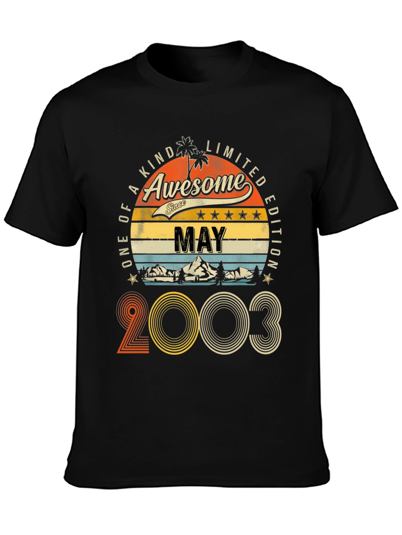 Awesome Since May 2003 Limited Edition Black T-Shirt