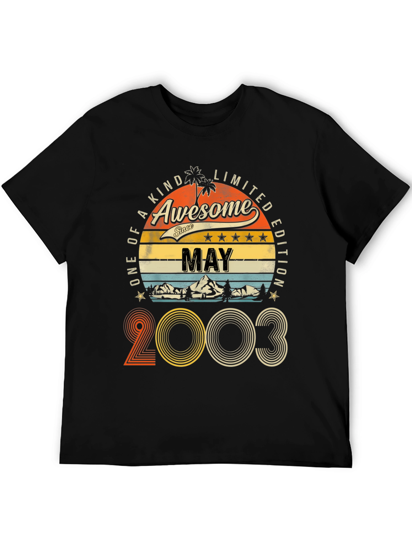 Awesome Since May 2003 Limited Edition Black T-Shirt