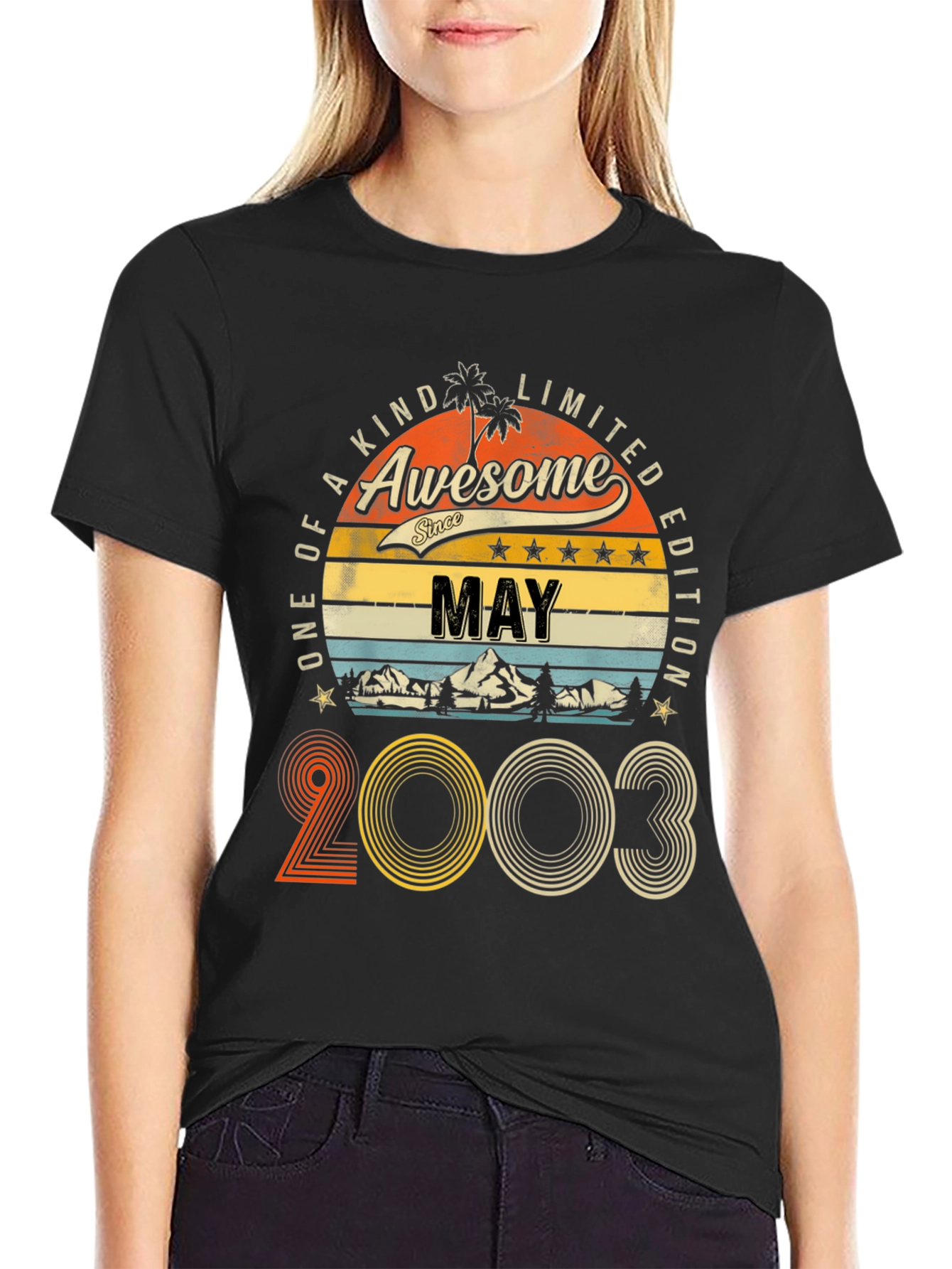 Awesome Since May 2003 Limited Edition Black T-Shirt
