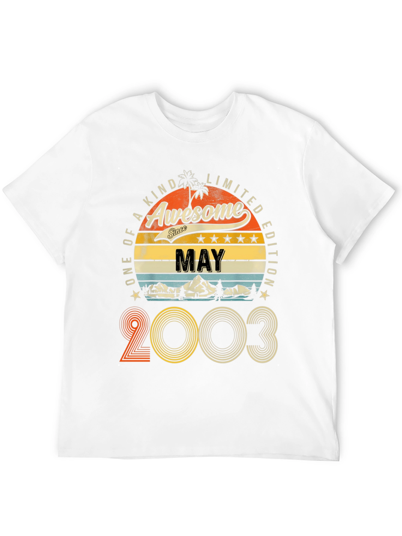 Awesome Since May 2003 Limited Edition Black T-Shirt