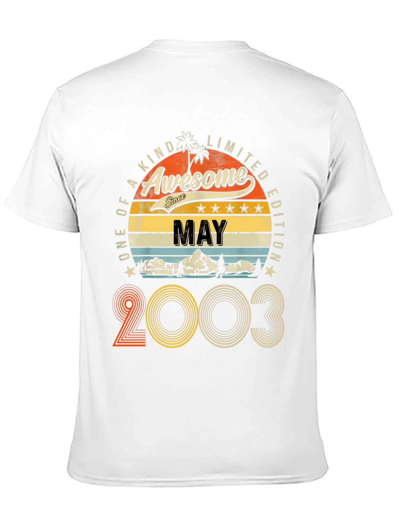 Awesome Since May 2003 Limited Edition Black T-Shirt