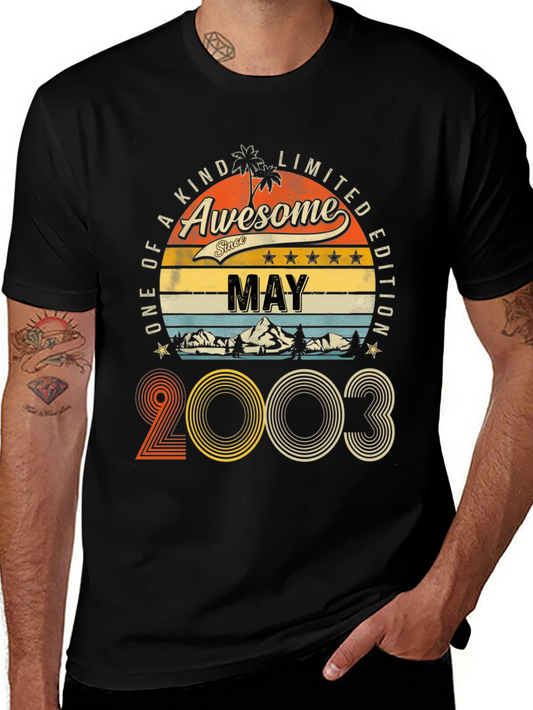 Awesome Since May 2003 Limited Edition Black T-Shirt