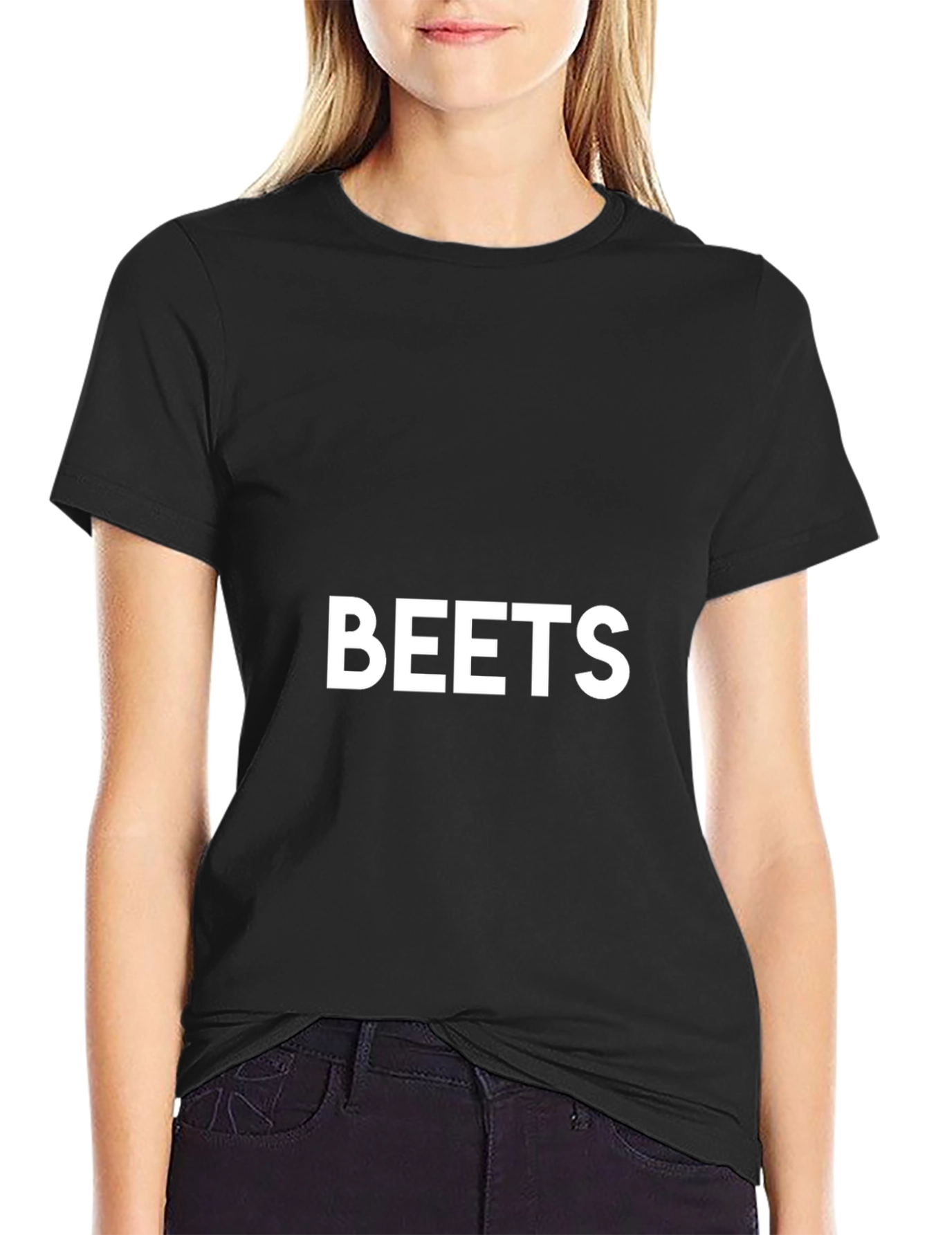Beets Graphic Tee - Black Short Sleeve