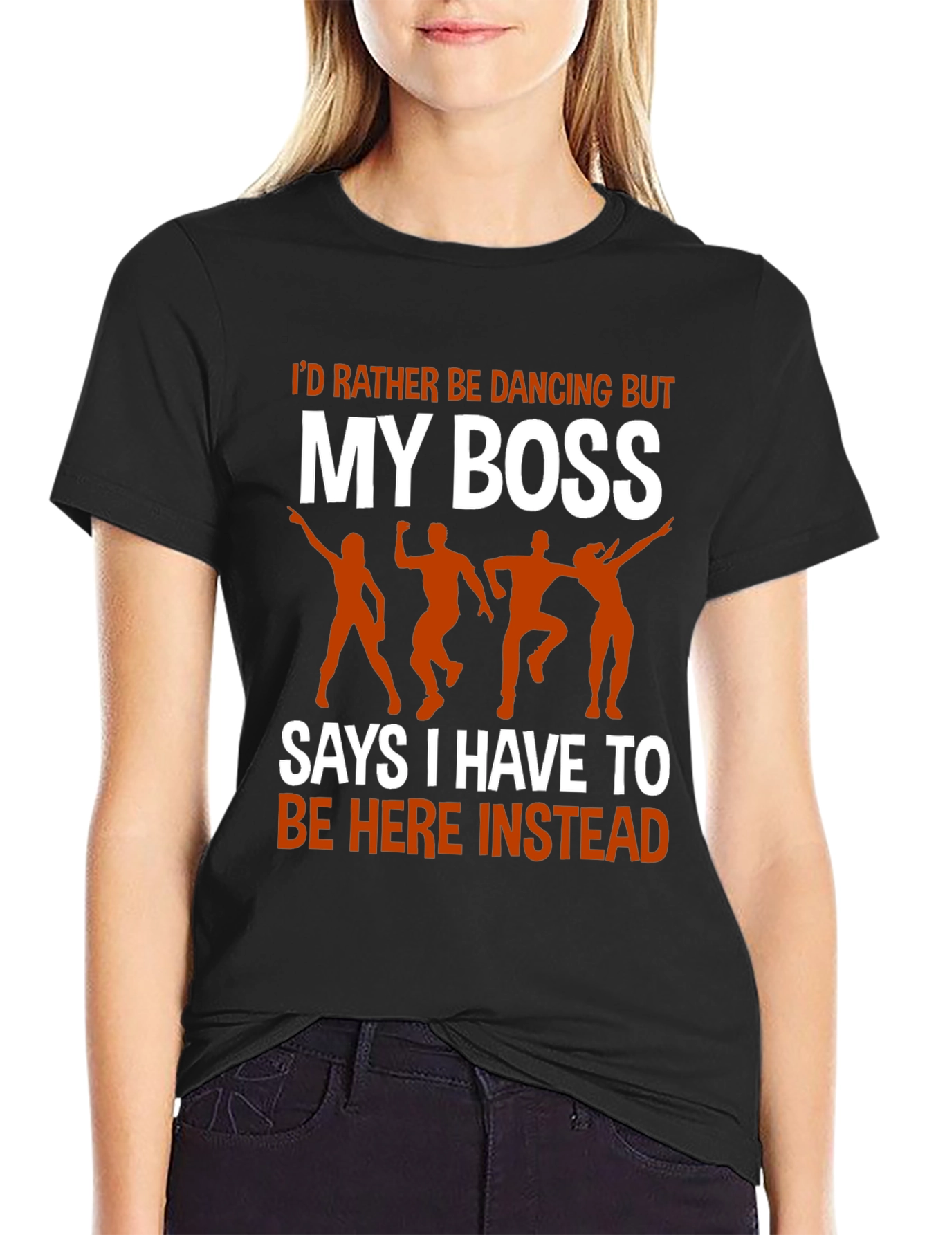 Dancing Boss Black T-Shirt