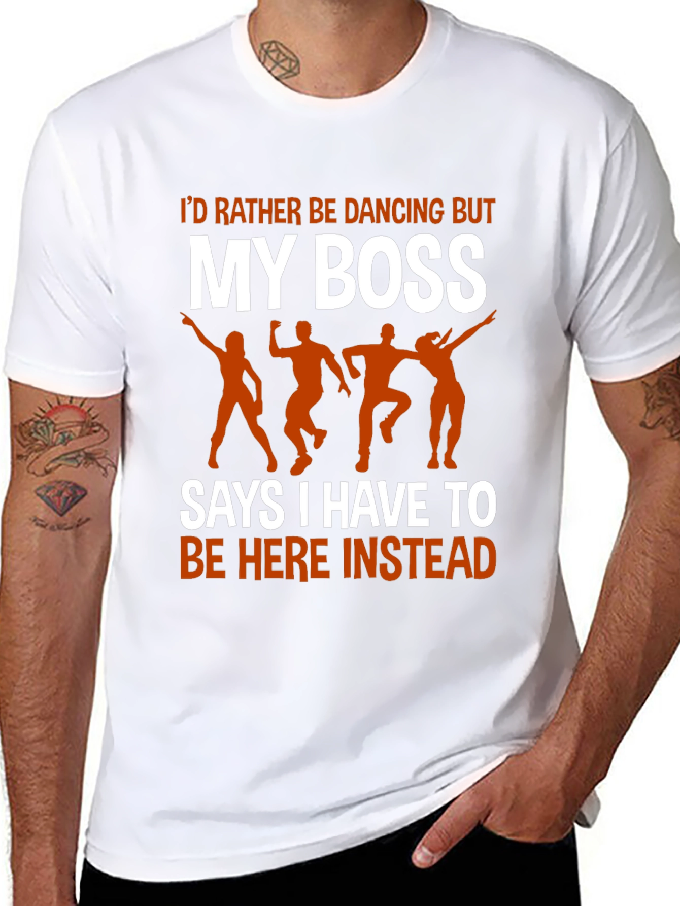 Dancing Boss Black T-Shirt