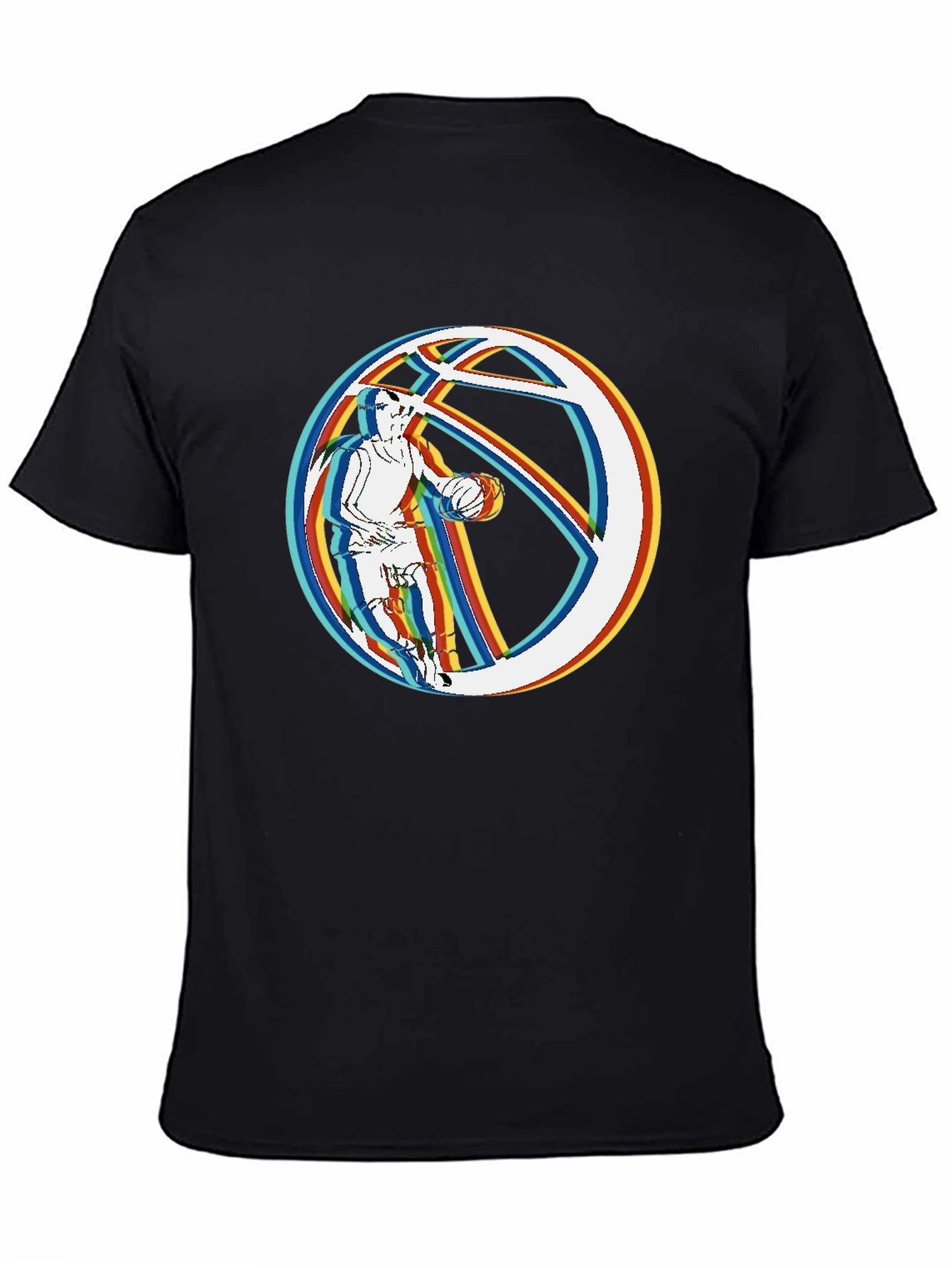 Basketball Player Graphic T-Shirt