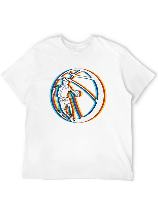 Basketball Player Graphic T-Shirt
