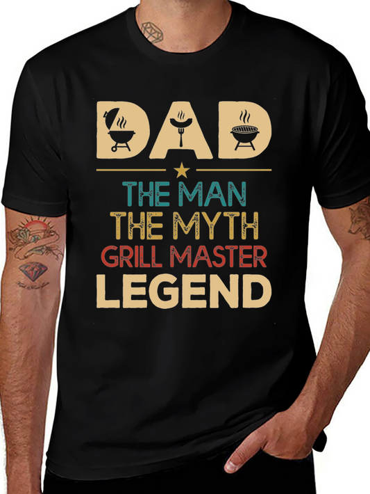 Dad Grill Master Legend T-Shirt