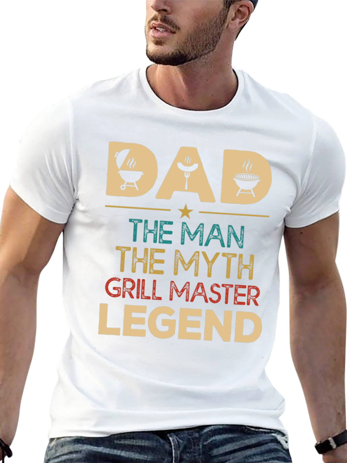 Dad Grill Master Legend T-Shirt