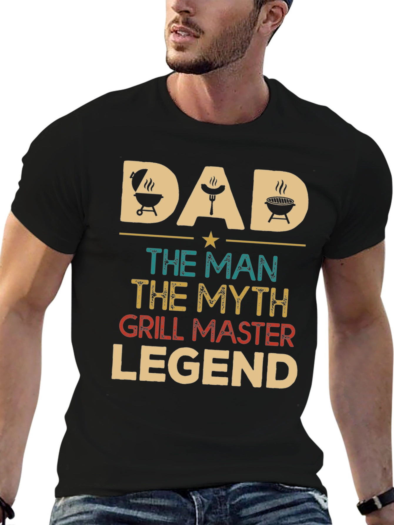 Dad Grill Master Legend T-Shirt