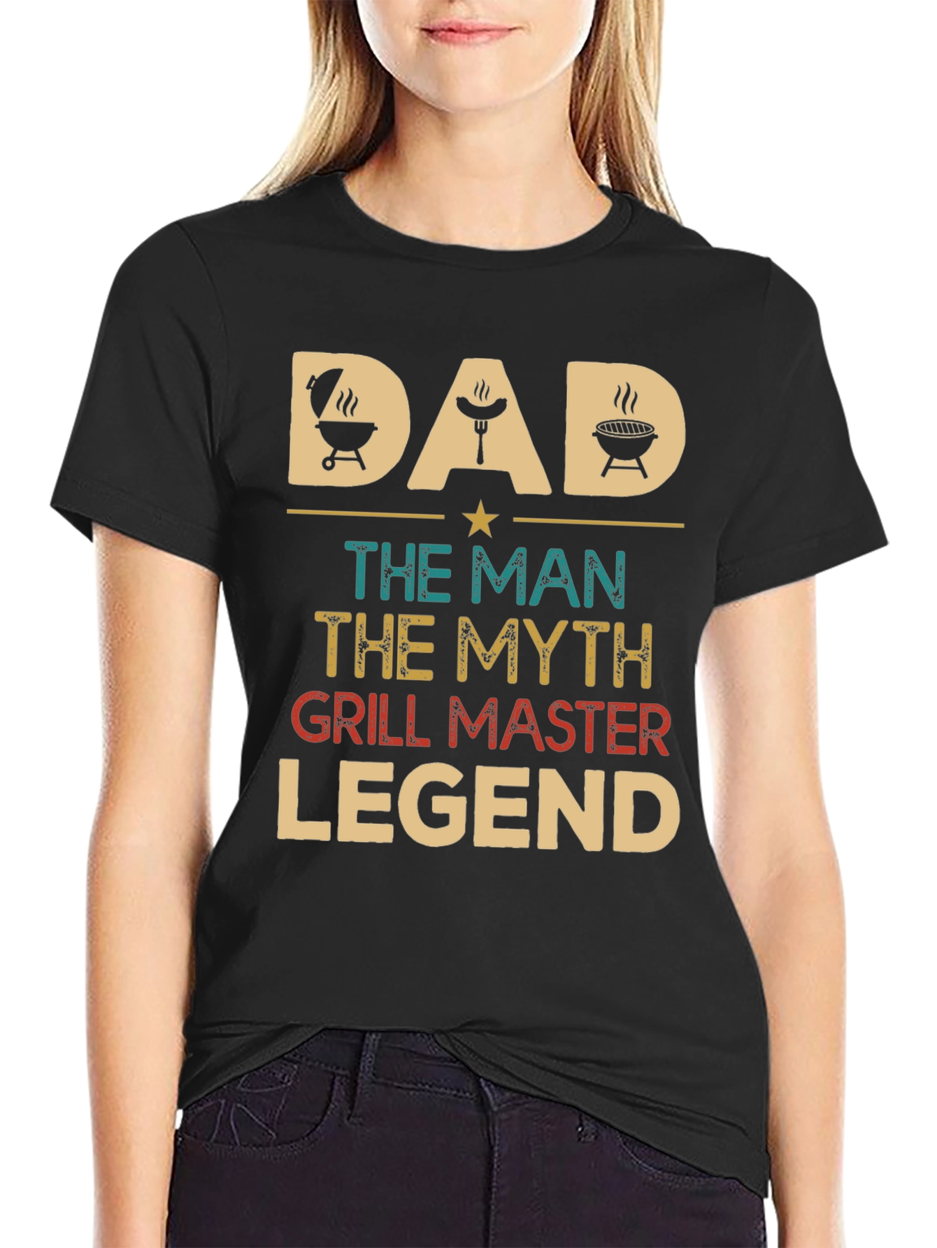 Dad Grill Master Legend T-Shirt