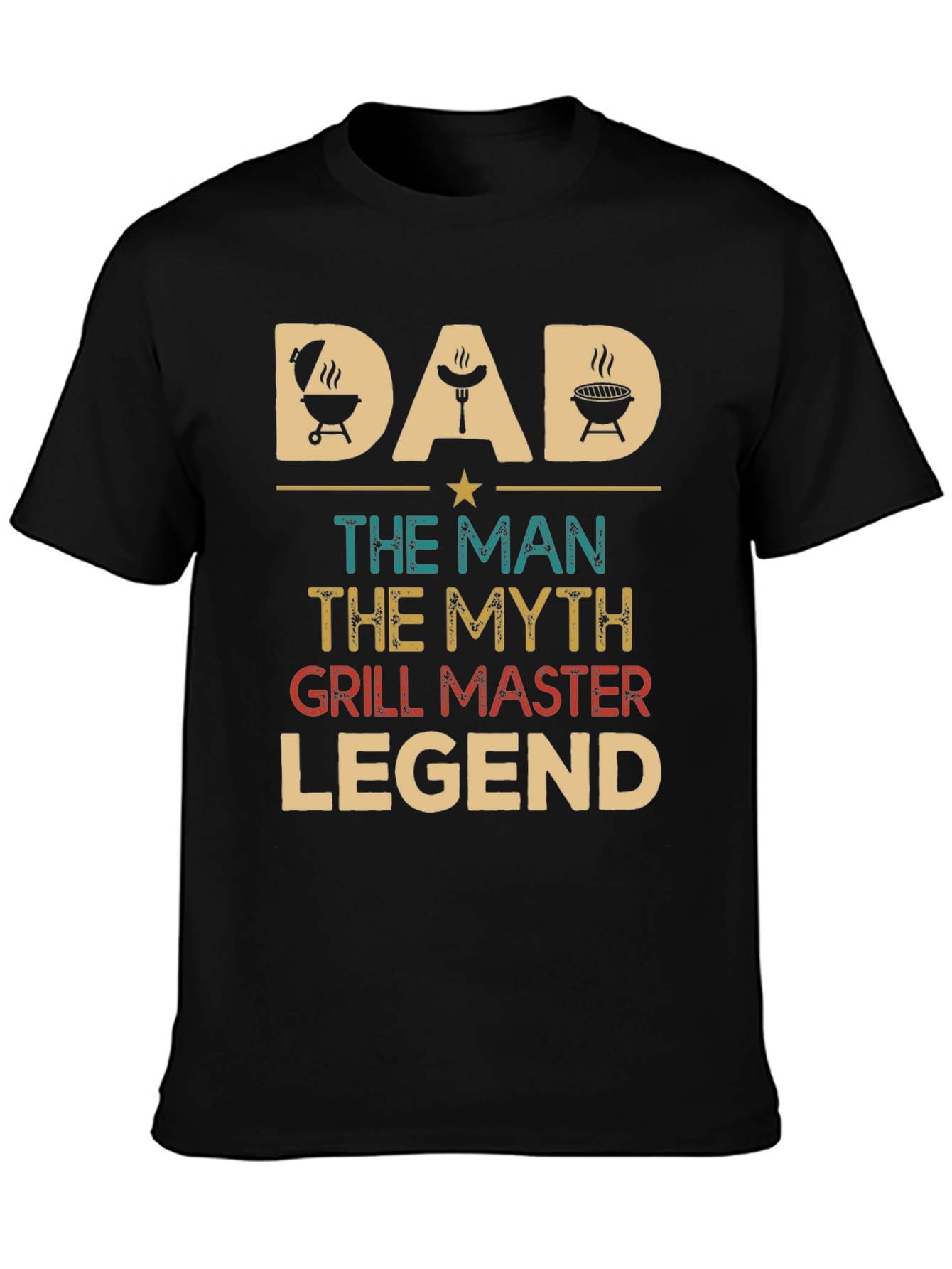 Dad Grill Master Legend T-Shirt