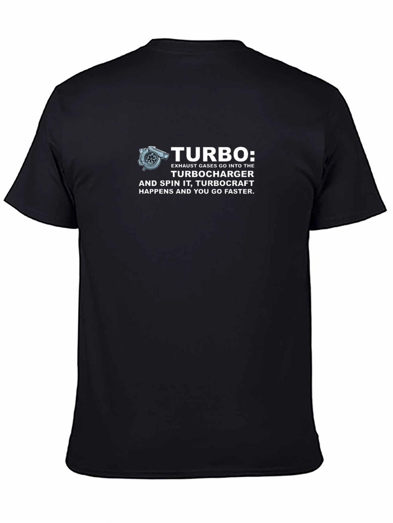 Turbocharger Humor T-Shirt: TurboCraft Happens