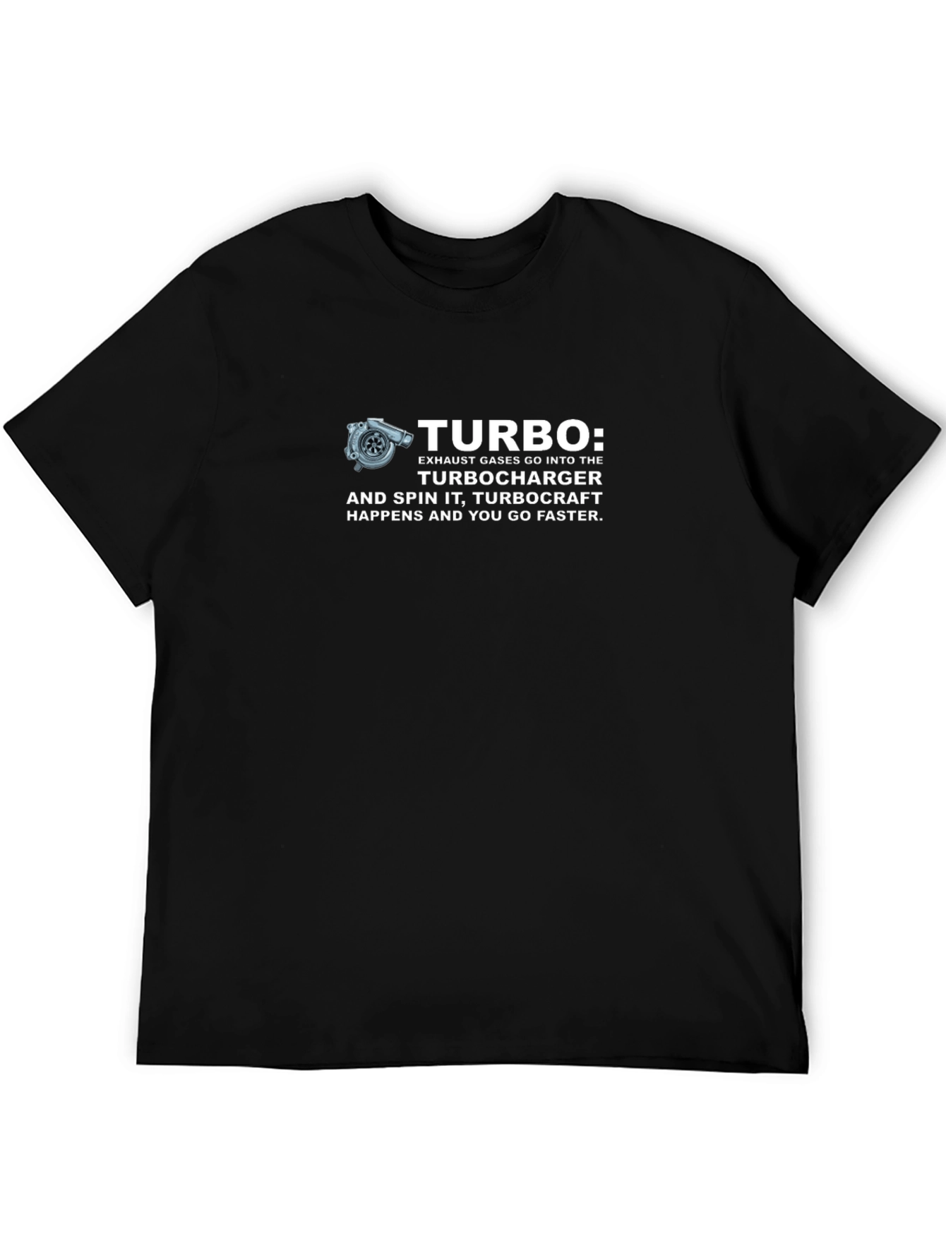 Turbocharger Humor T-Shirt: TurboCraft Happens
