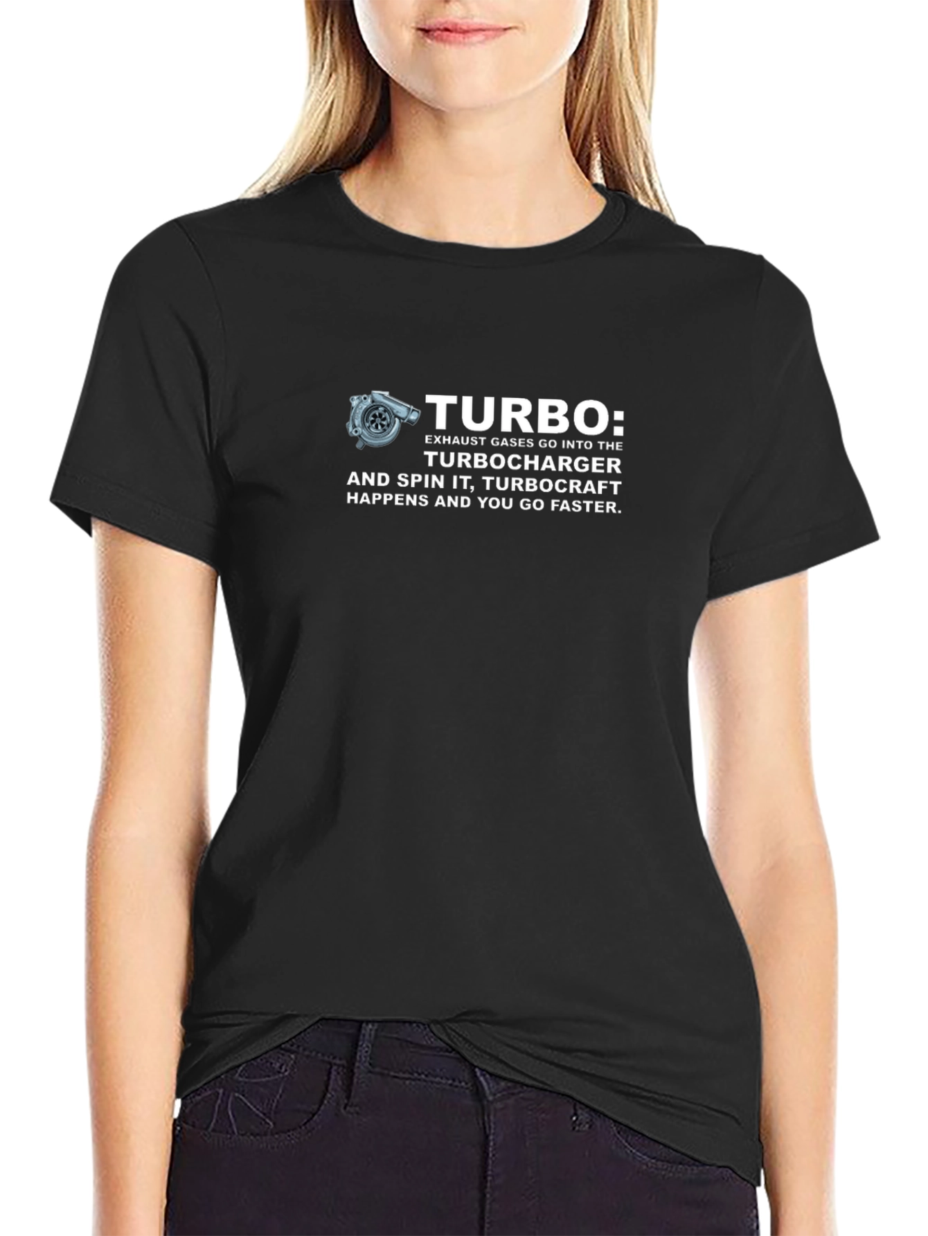 Turbocharger Humor T-Shirt: TurboCraft Happens