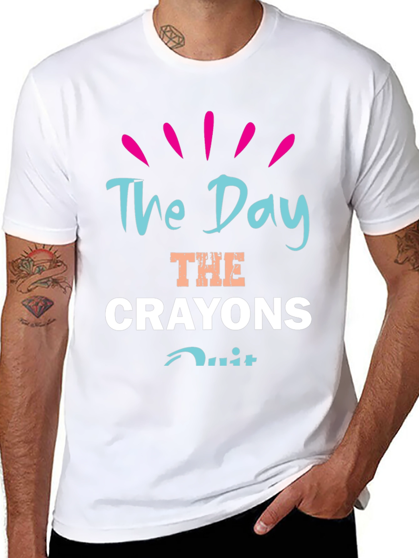 The Day the Crayons Quit Graphic Tee