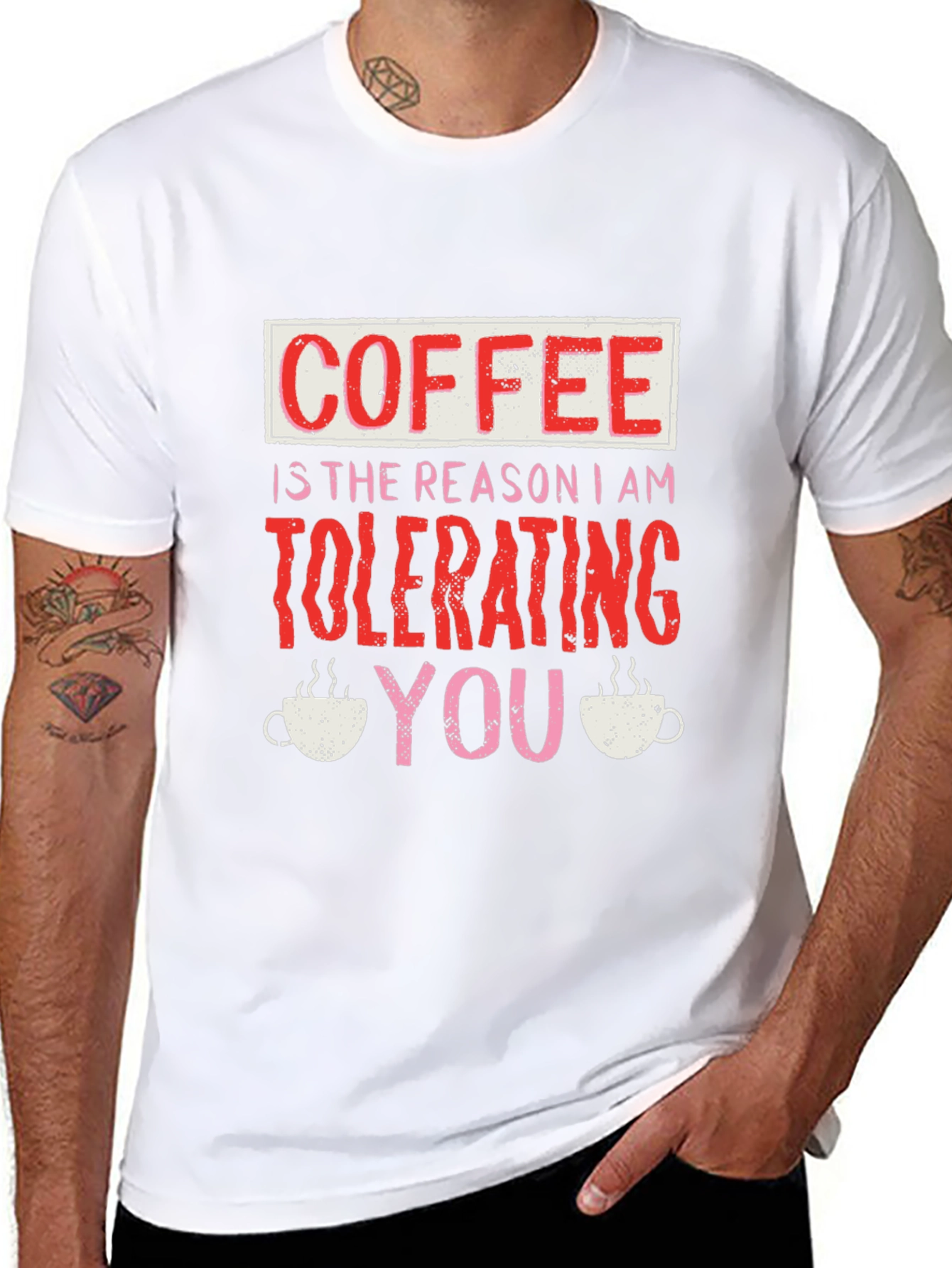 Coffee Tolerating You Graphic Tee