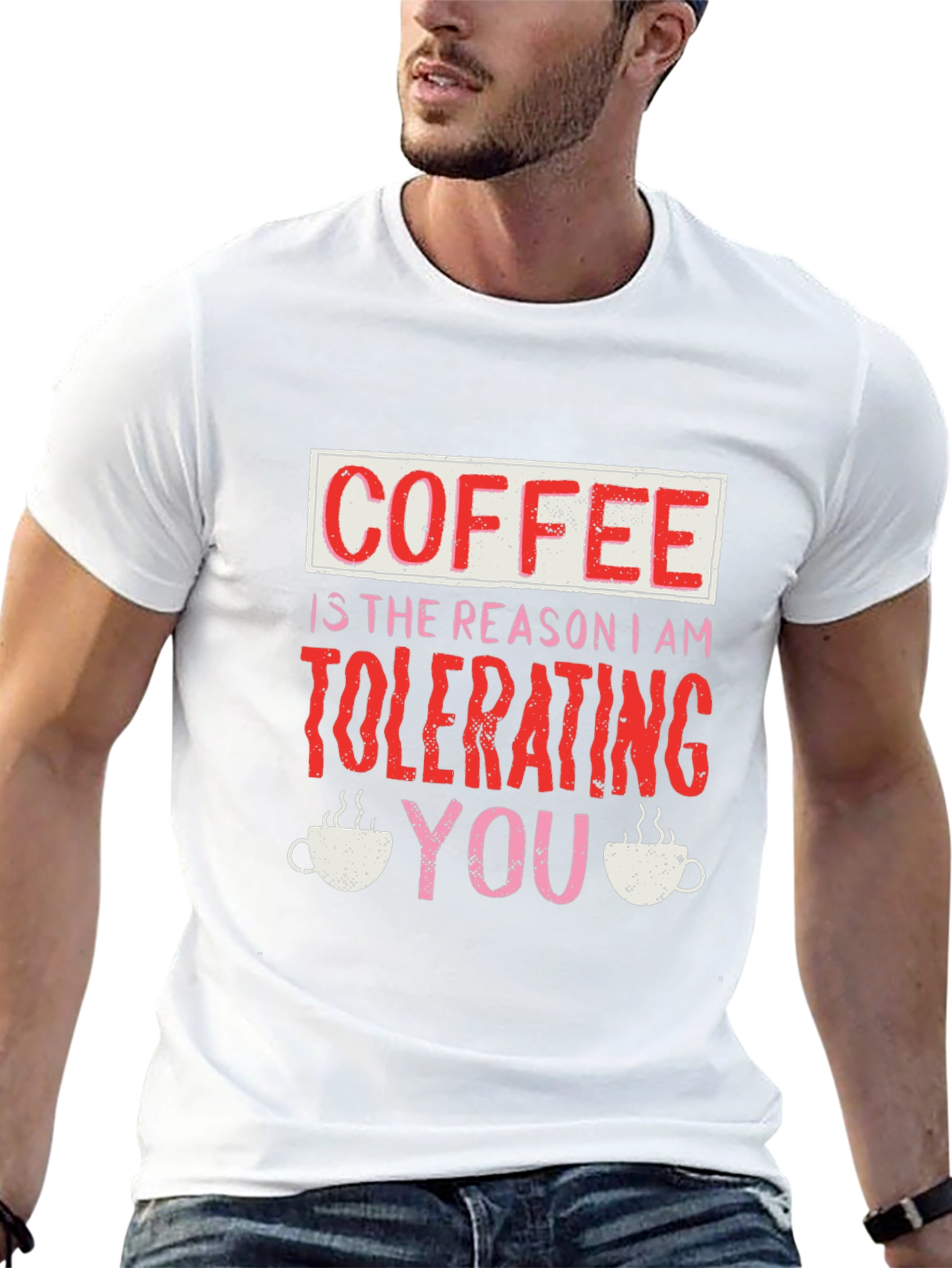 Coffee Tolerating You Graphic Tee