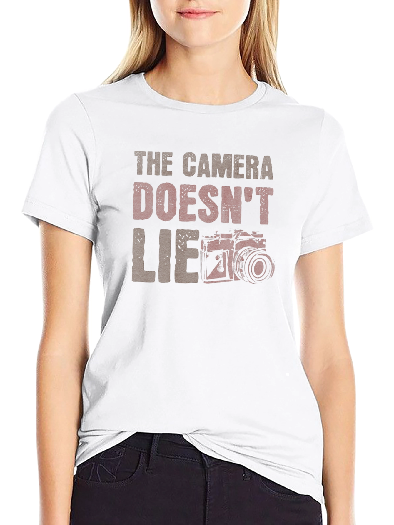 The Camera Doesnt Lie Graphic Tee