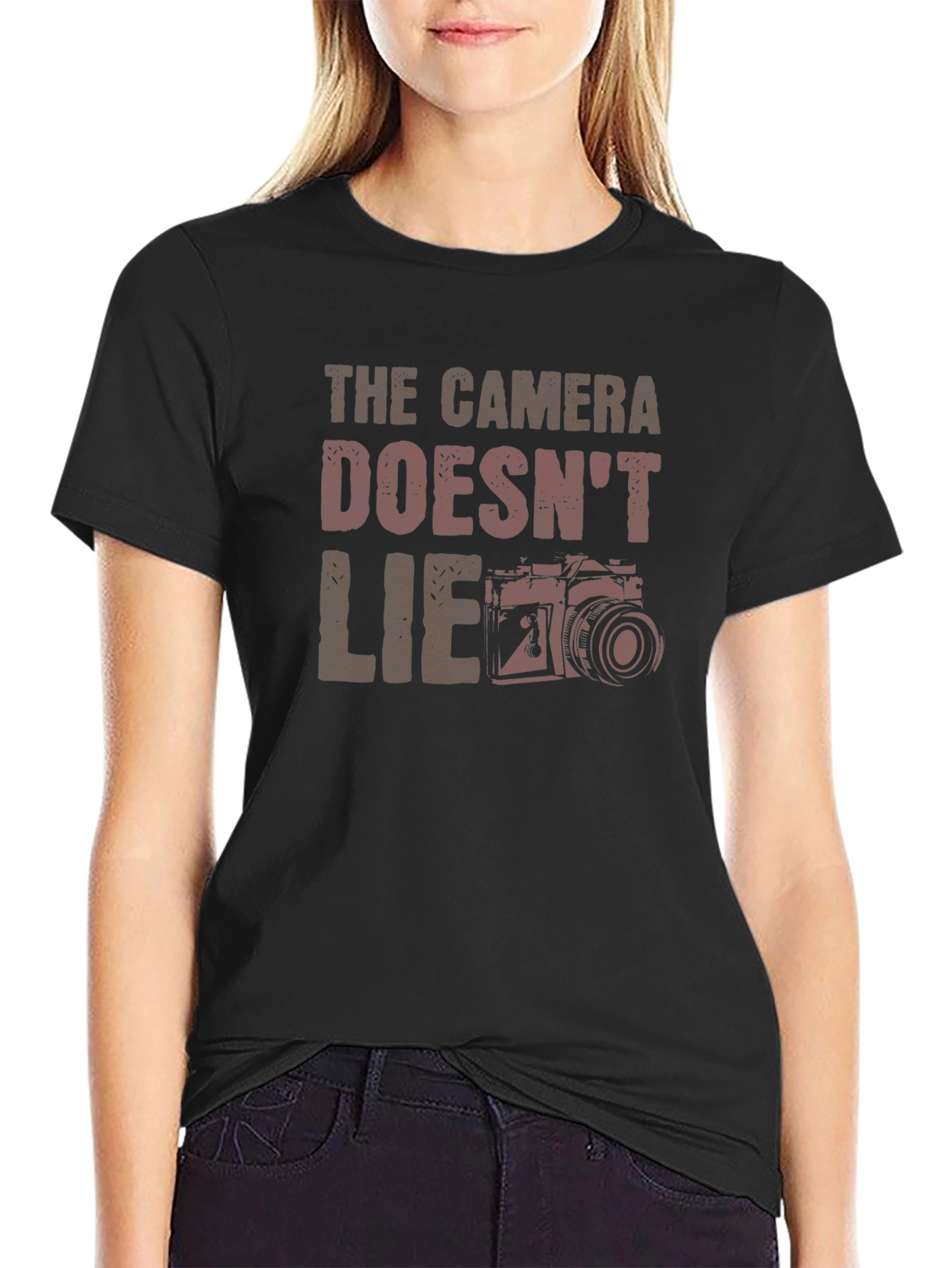 The Camera Doesnt Lie Graphic Tee