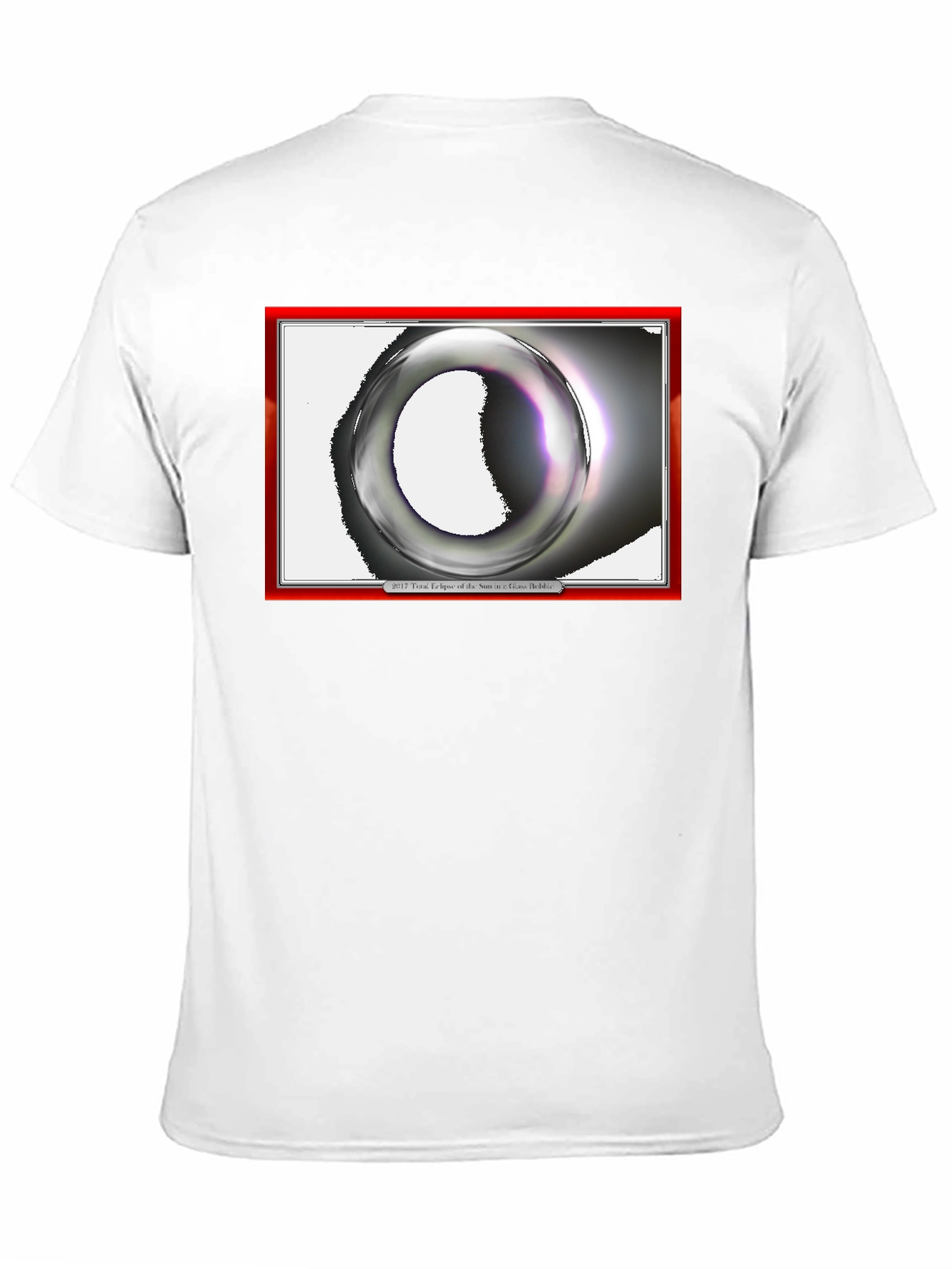 Eclipse Graphic Print Black T-Shirt
