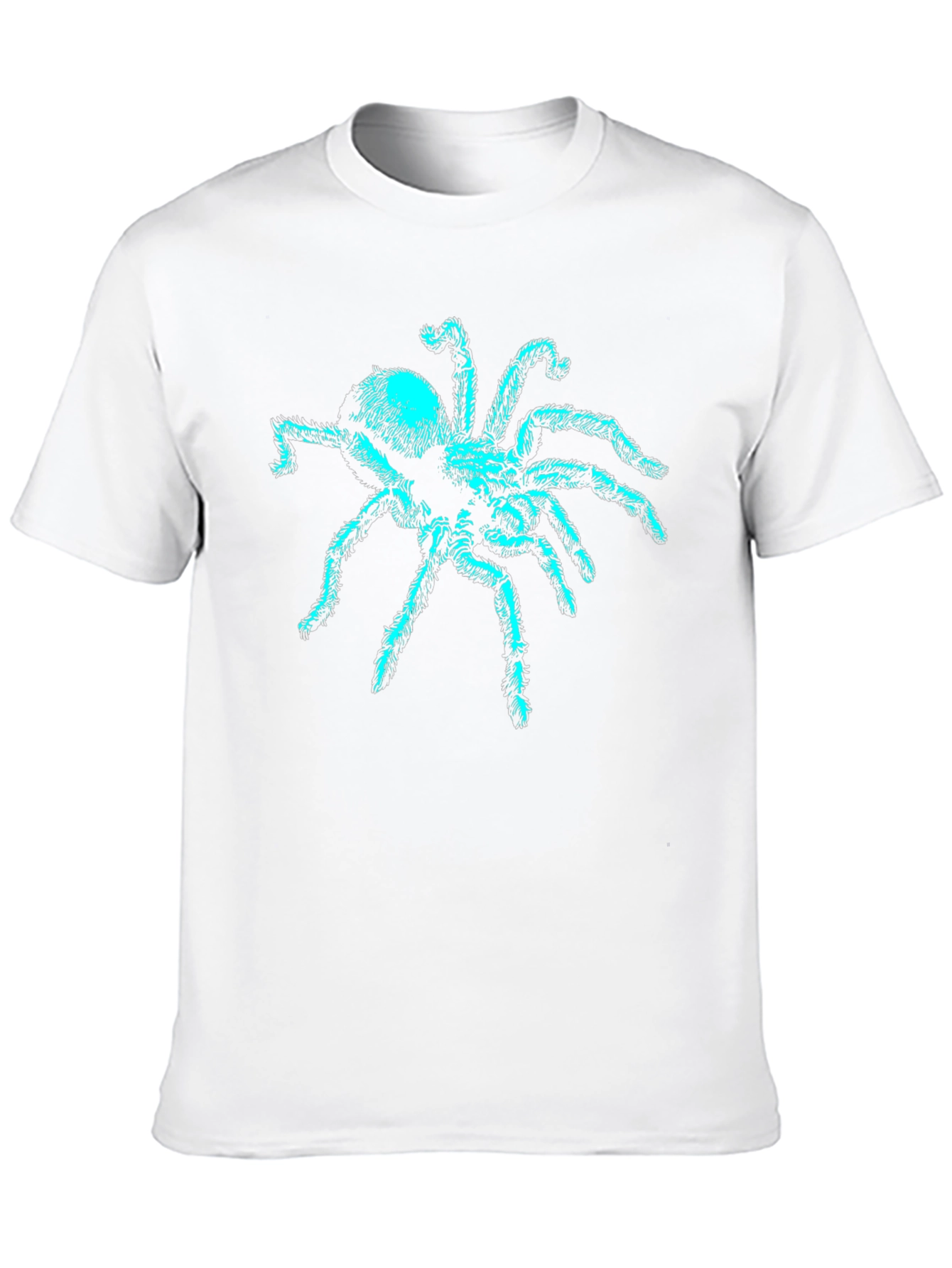 Spider Graphic Print Black T-Shirt
