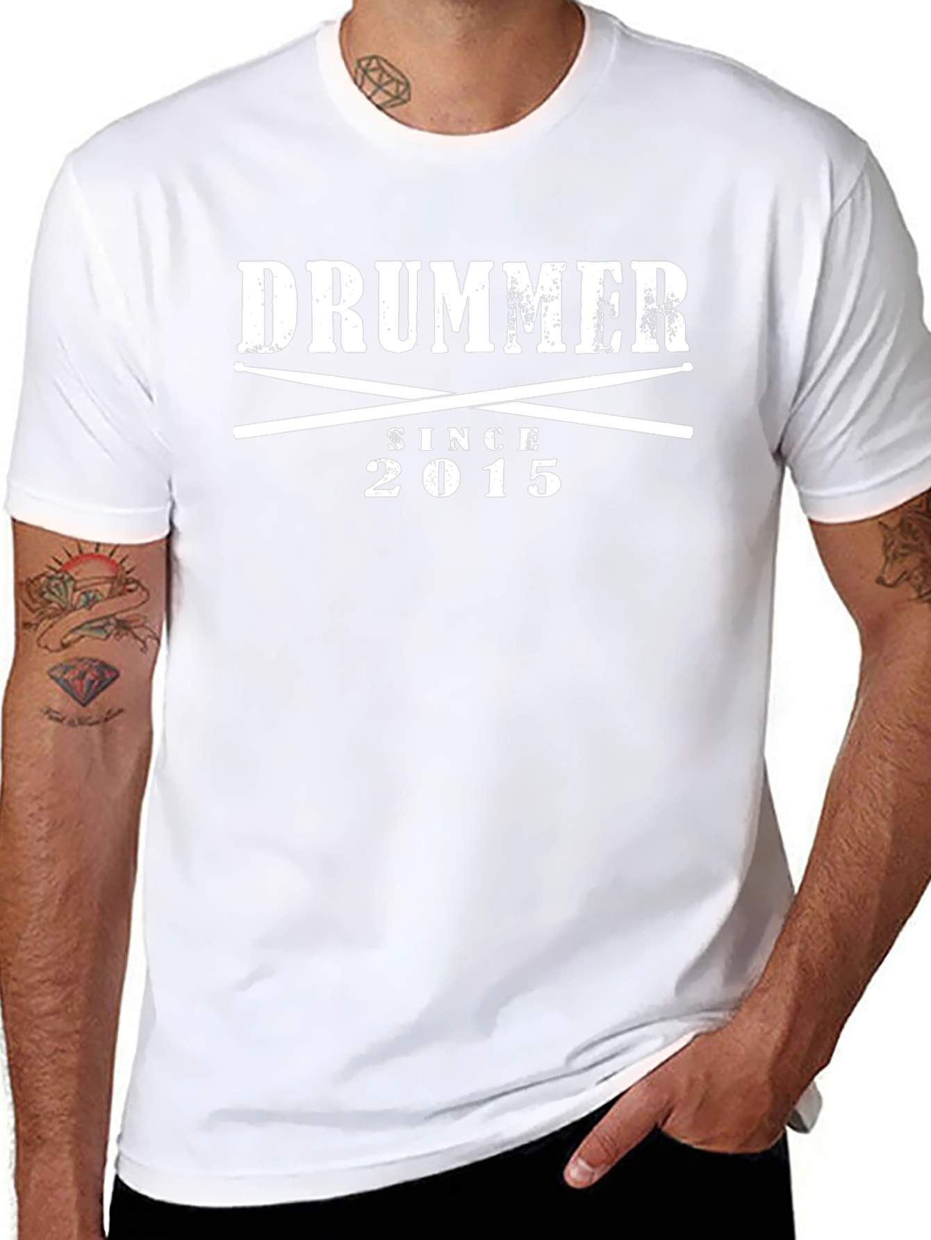 Drummer Since 2015 T-Shirt