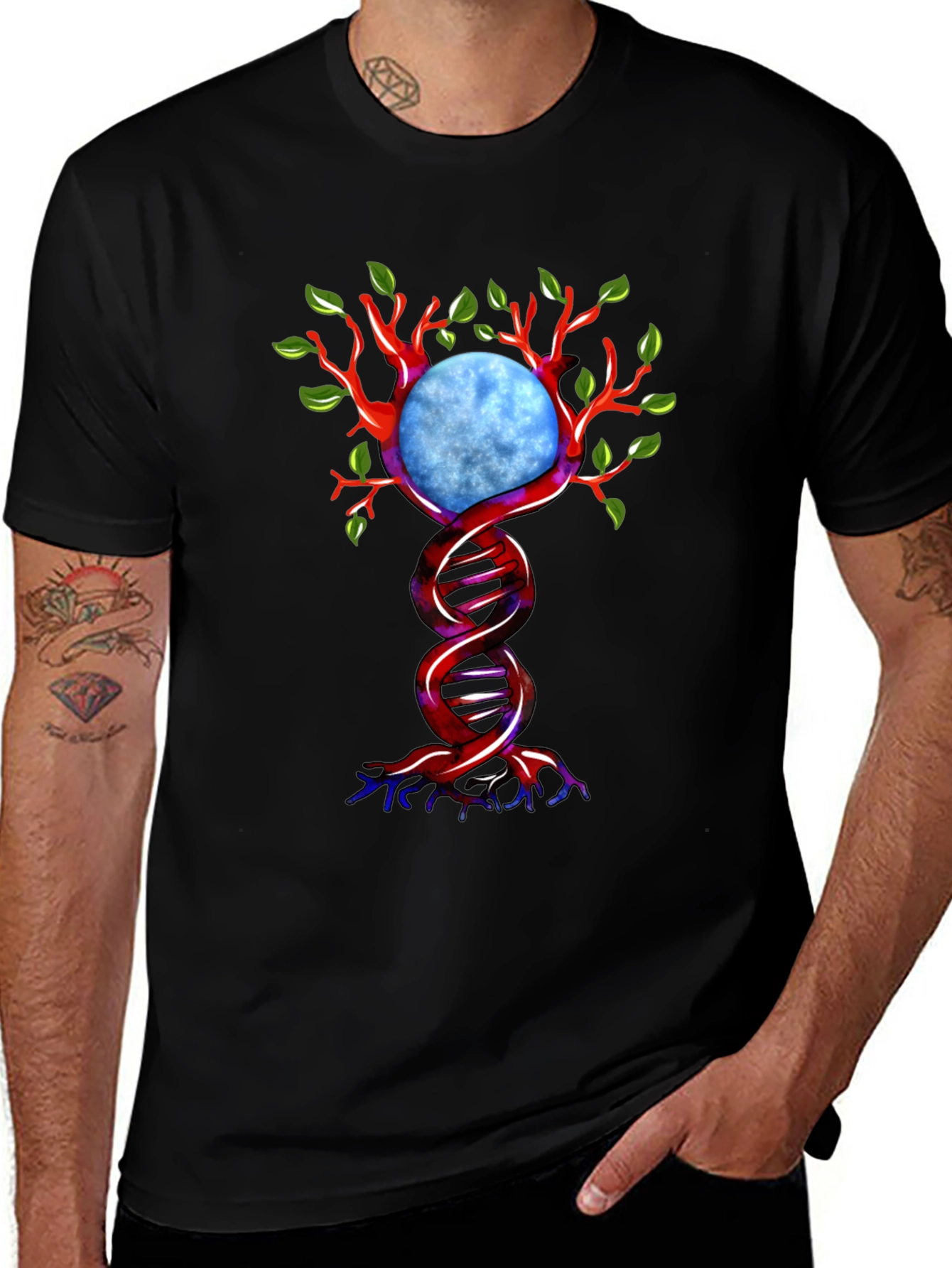 DNA Tree of Life Graphic Tee - Unisex