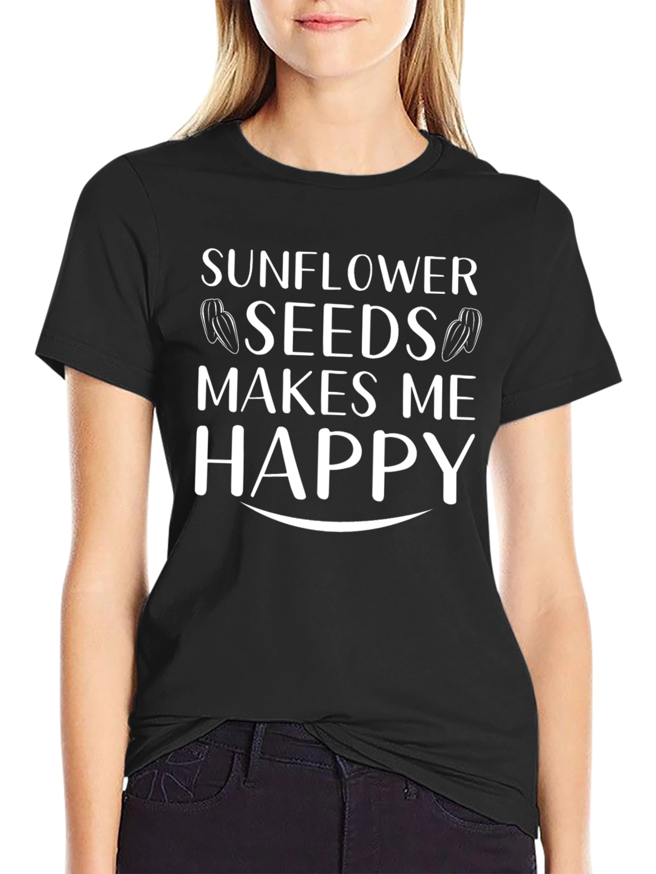 Sunflower Seeds Make Me Happy T-Shirt