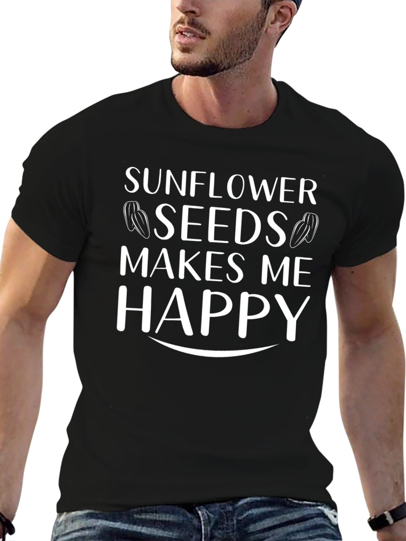 Sunflower Seeds Make Me Happy T-Shirt