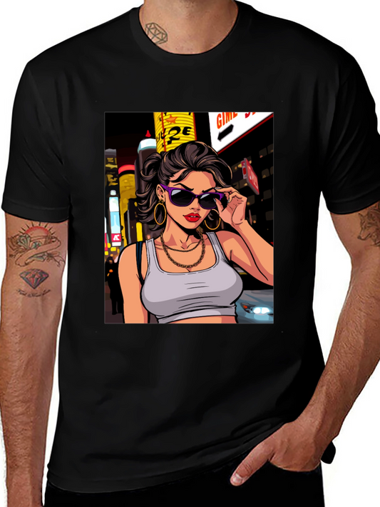 Retro Comic Book Style T-Shirt