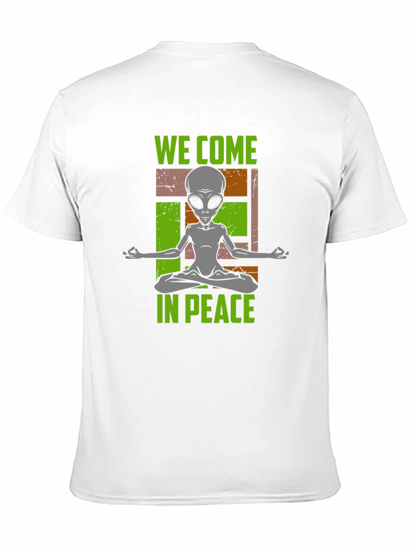 We Come In Peace Alien Graphic Tee