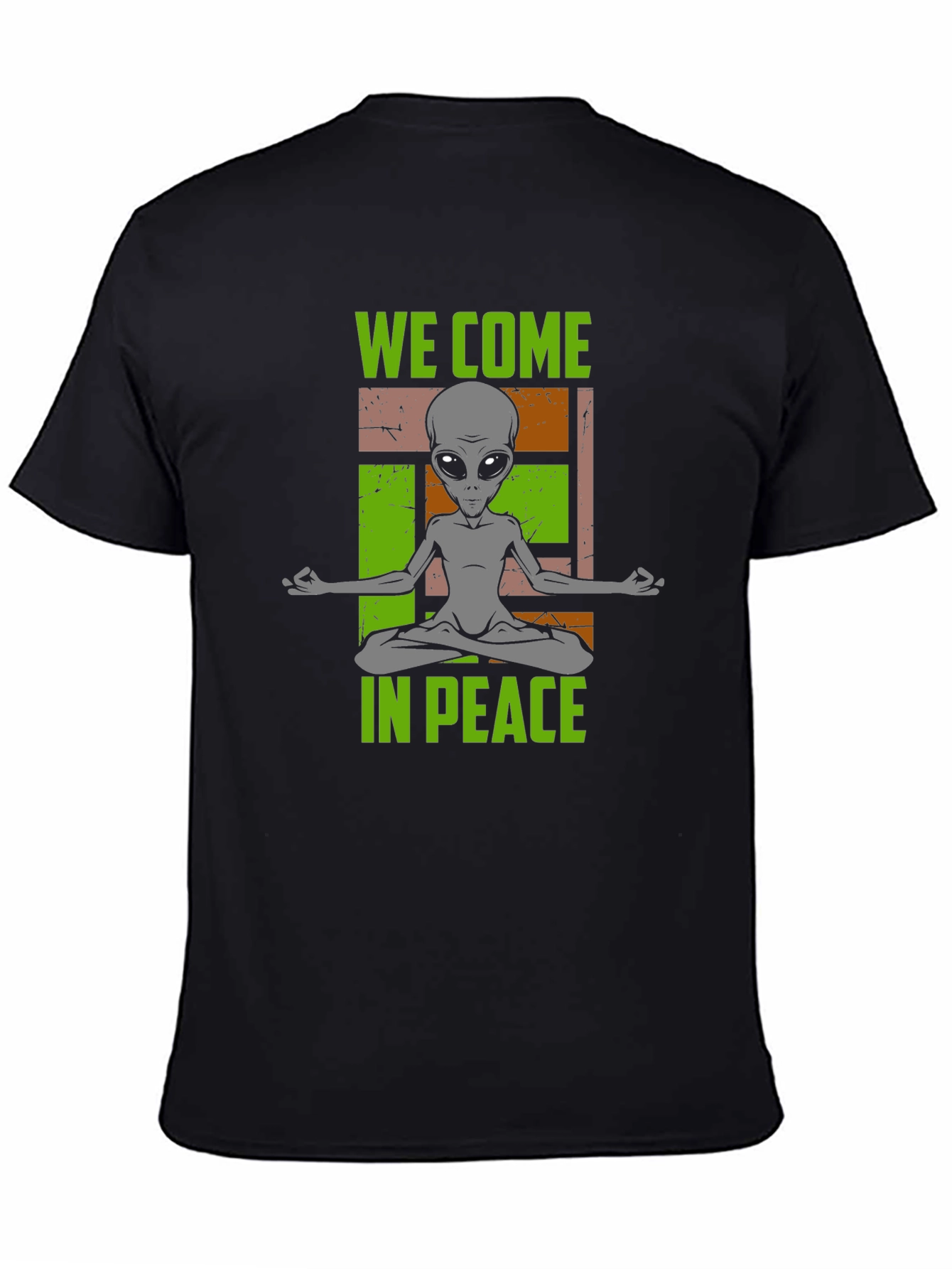 We Come In Peace Alien Graphic Tee