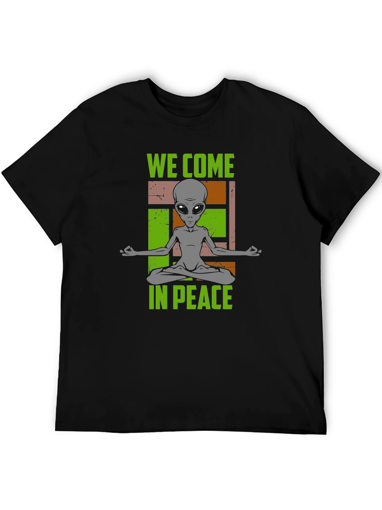 We Come In Peace Alien Graphic Tee