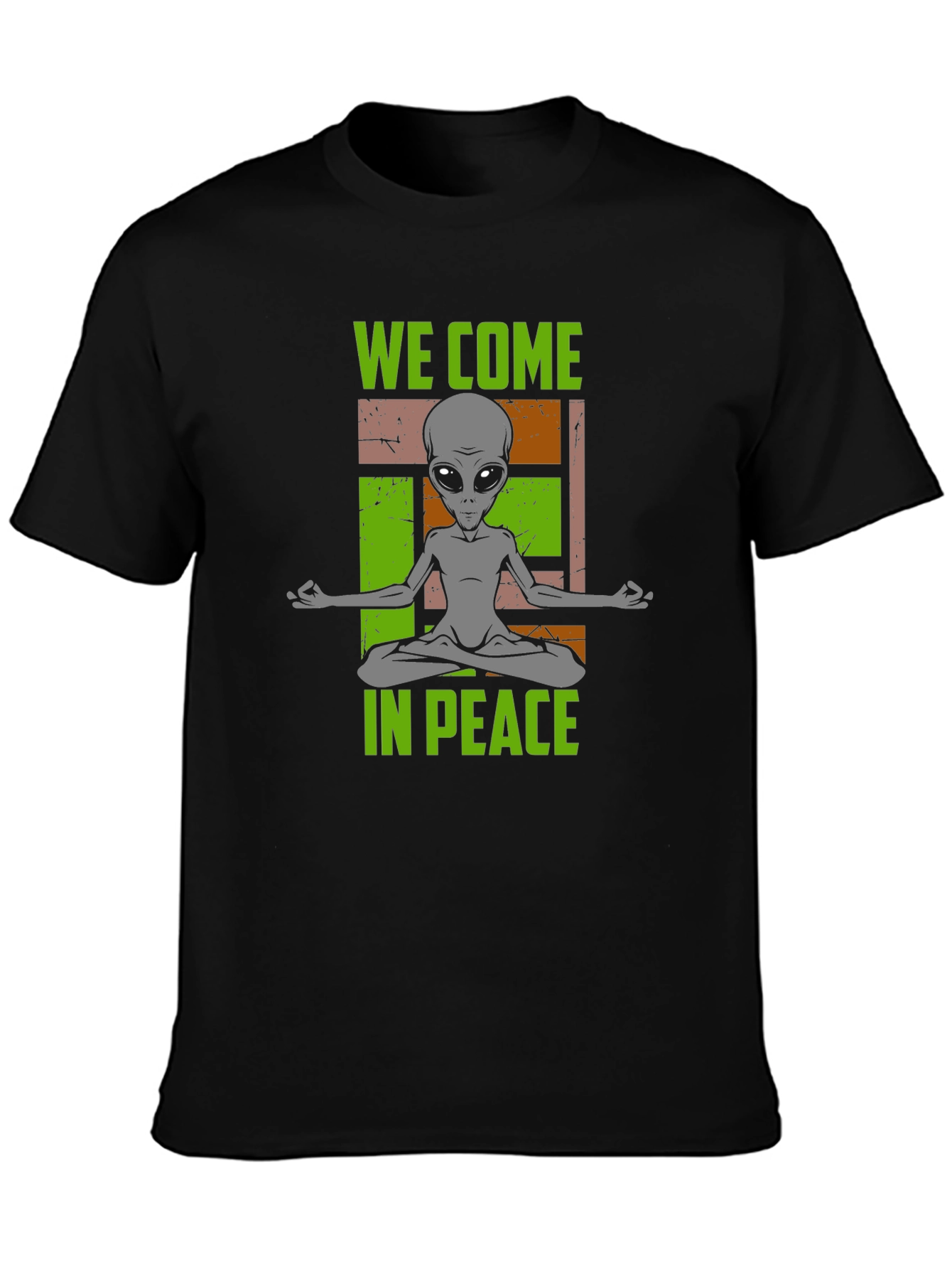We Come In Peace Alien Graphic Tee