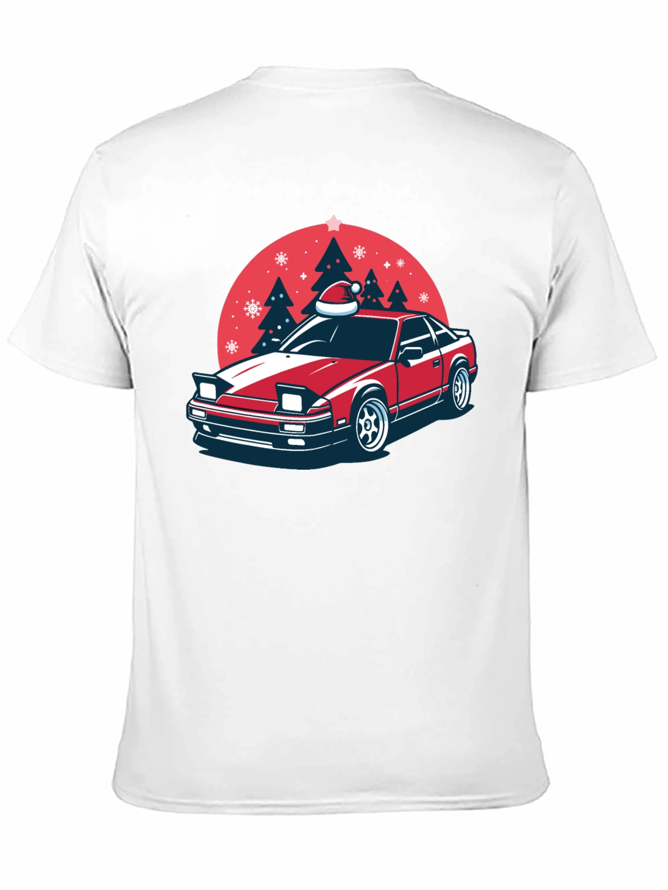 Christmas Car Graphic T-Shirt