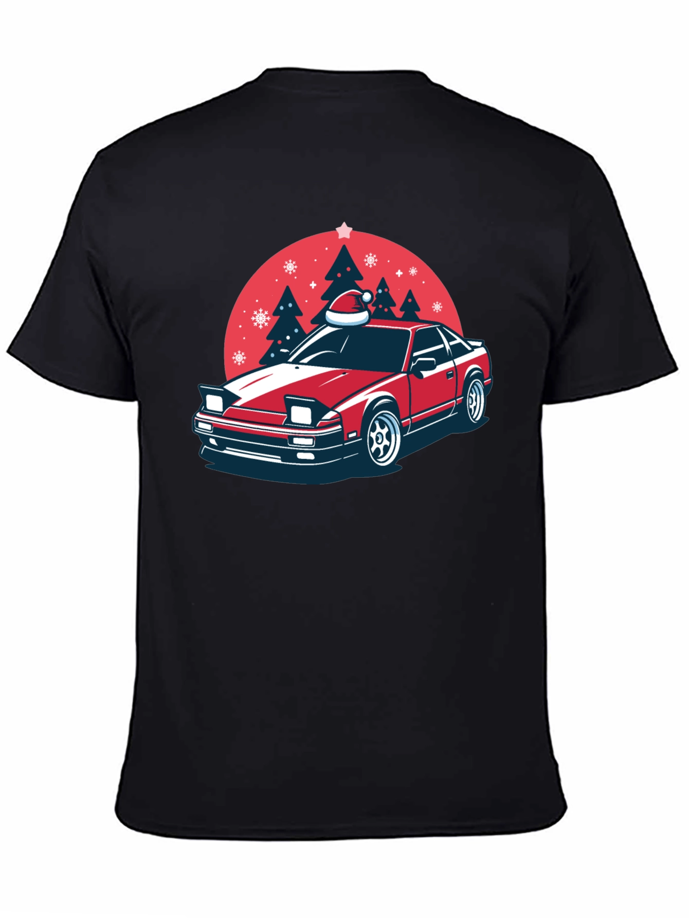 Christmas Car Graphic T-Shirt