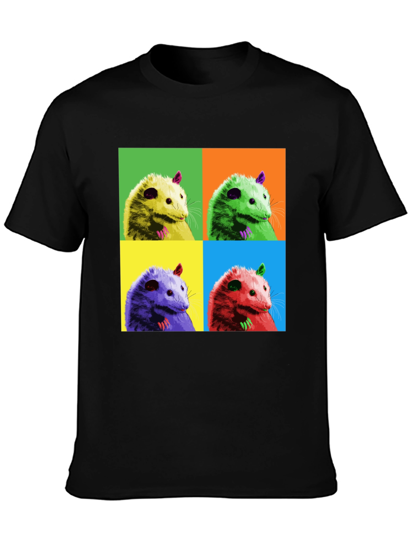 Pop Art Opossum Graphic Tee