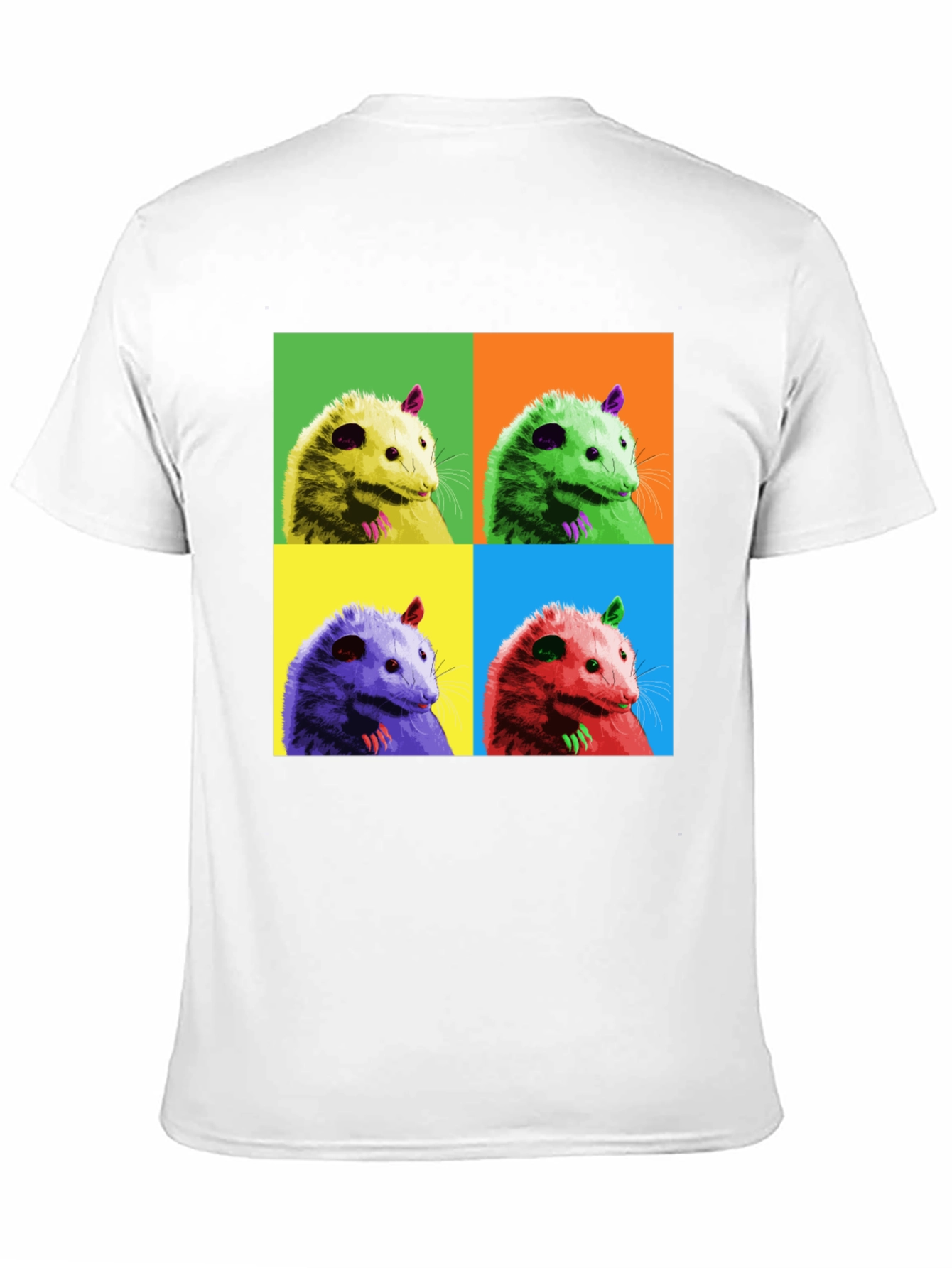 Pop Art Opossum Graphic Tee