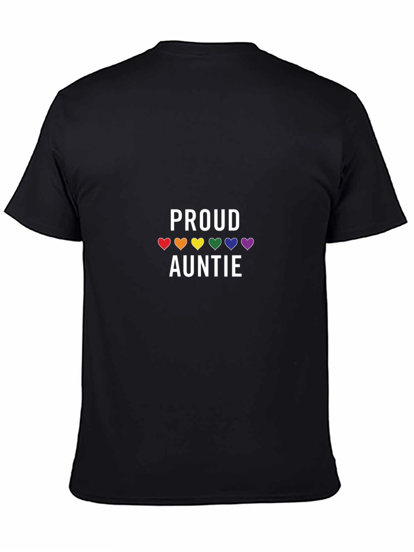 Proud Auntie LGBTQ+ Pride T-Shirt
