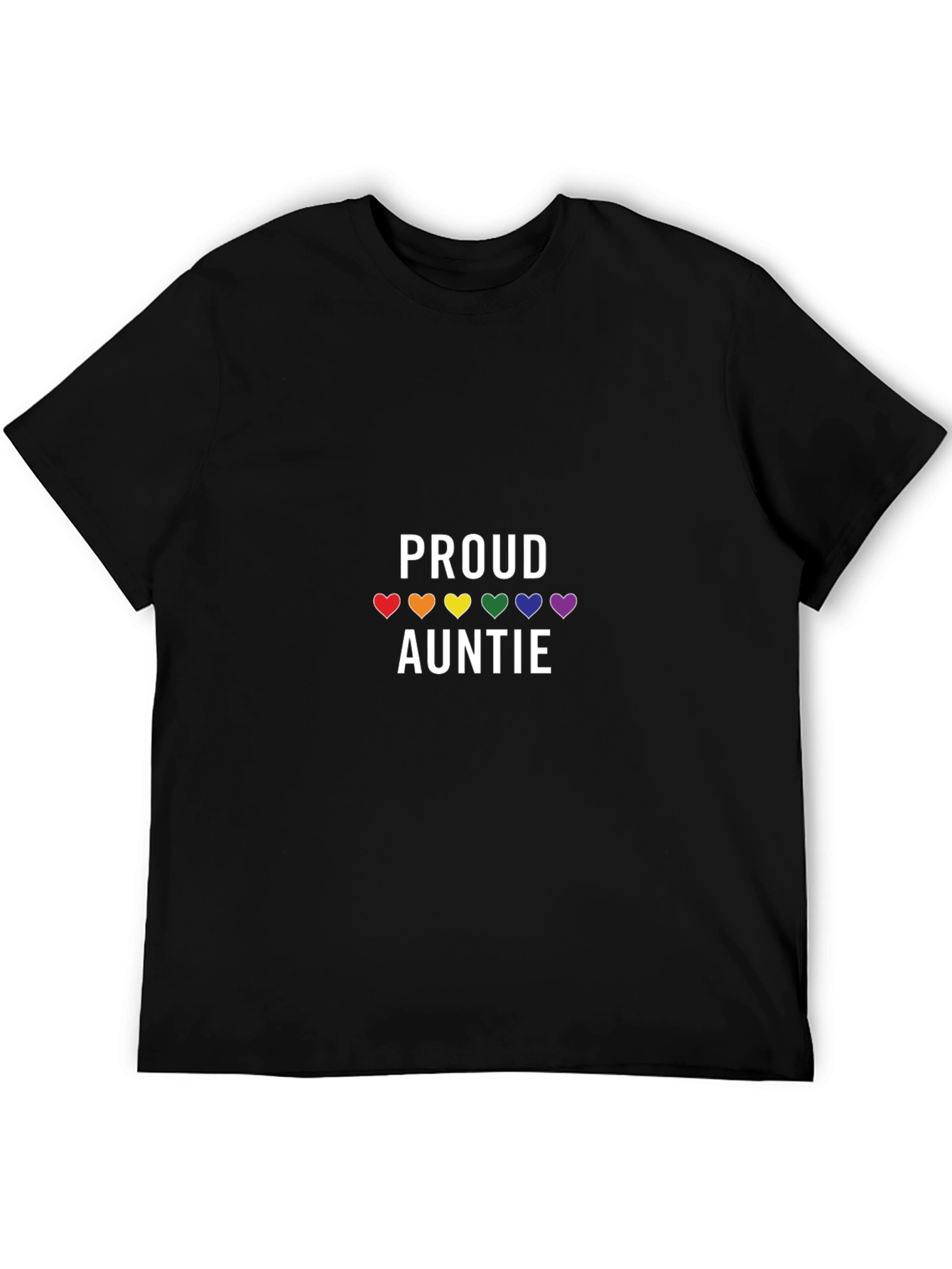 Proud Auntie LGBTQ+ Pride T-Shirt