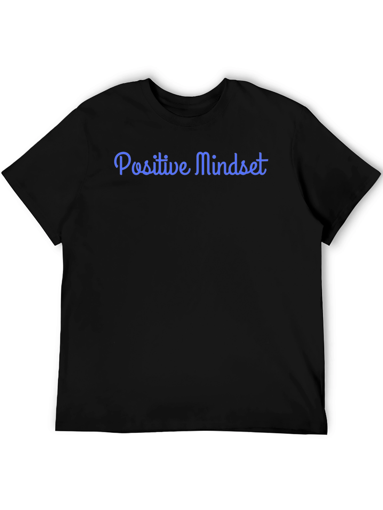 Positive Mindset Graphic Tee - Black