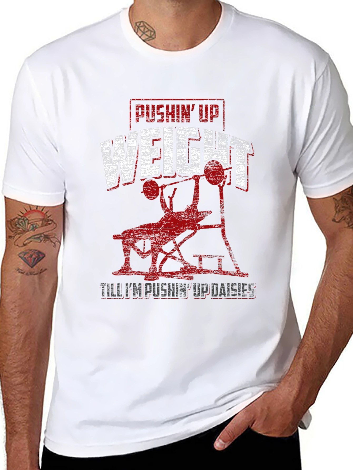 Pushin Up Weight T-Shirt