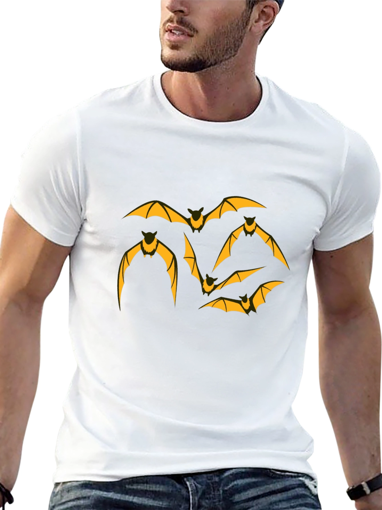 Bat Graphic Tee - Halloween Ready!