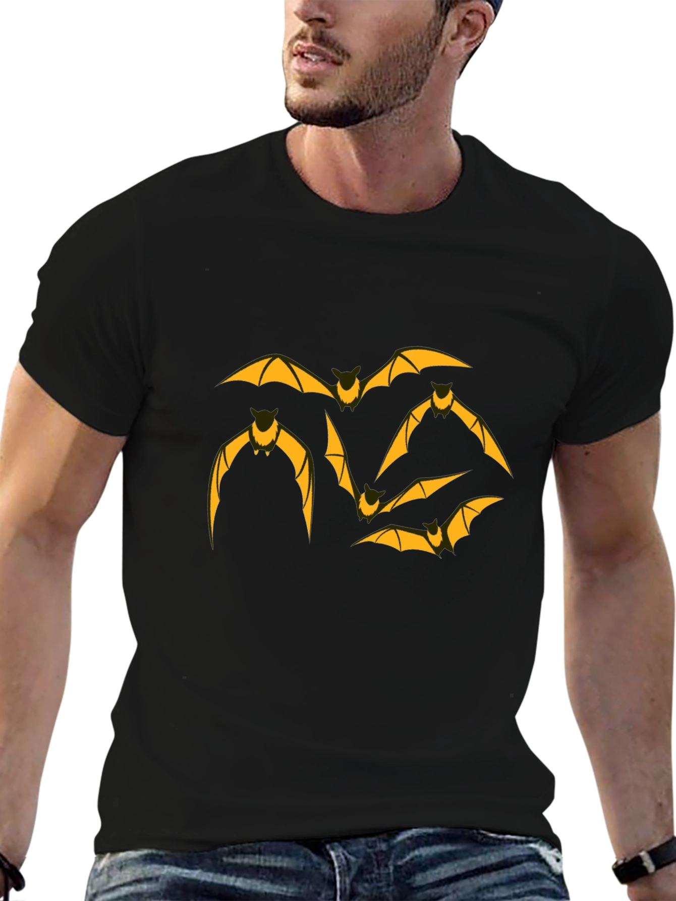 Bat Graphic Tee - Halloween Ready!