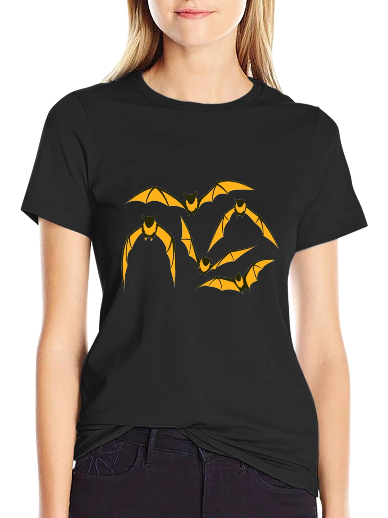 Bat Graphic Tee - Halloween Ready!