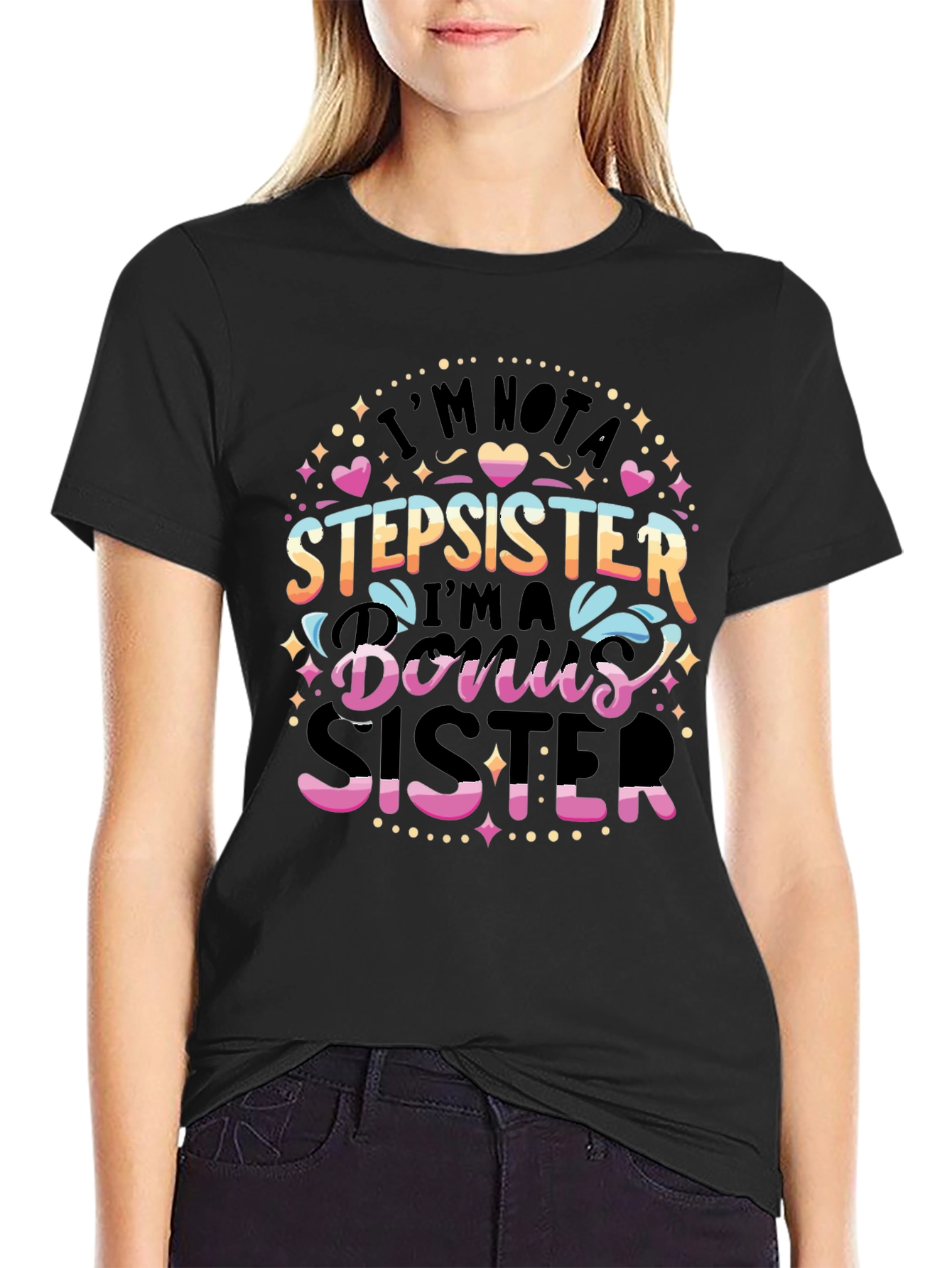 Bonus Sister T-Shirt Cute Sister Gift