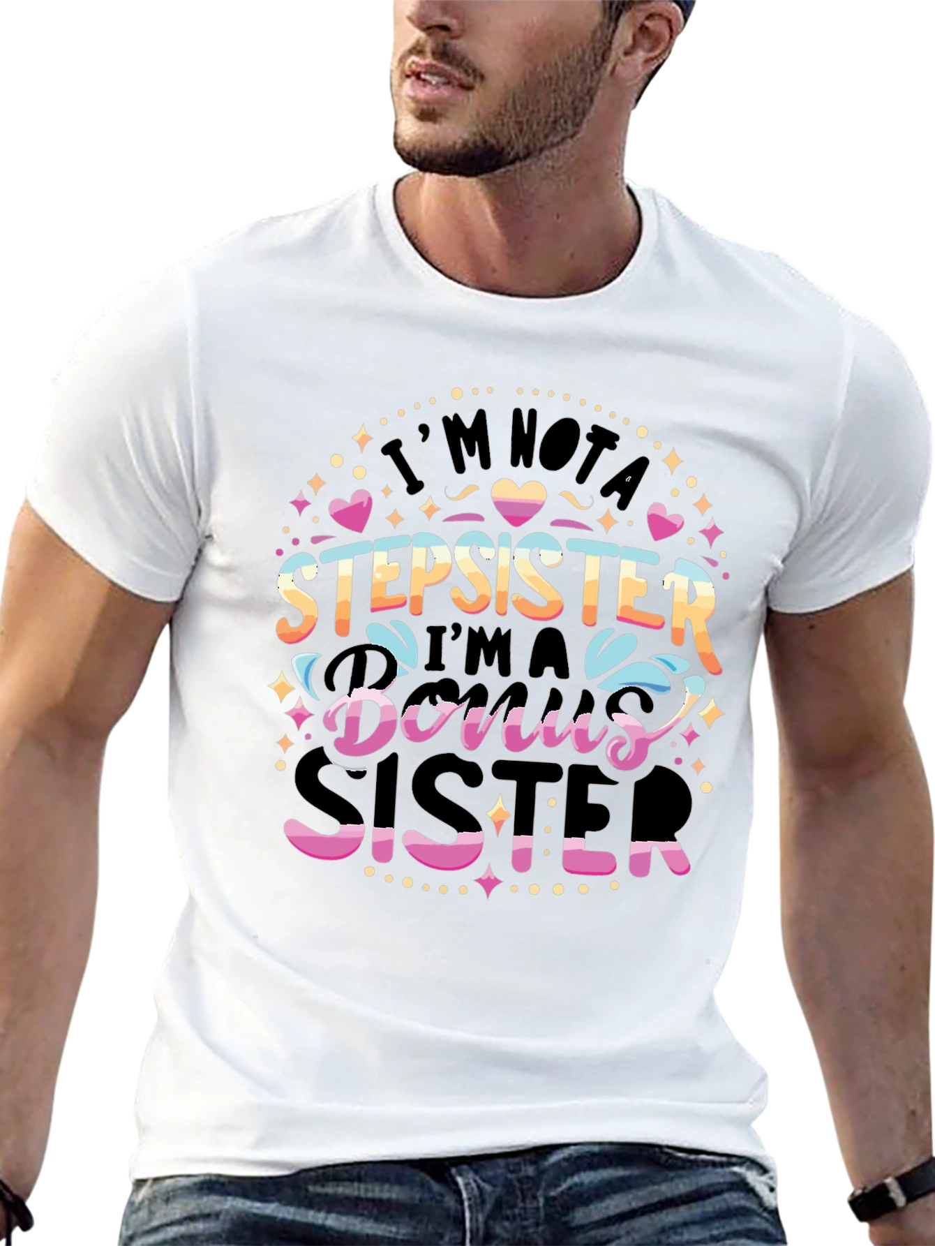 Bonus Sister T-Shirt Cute Sister Gift