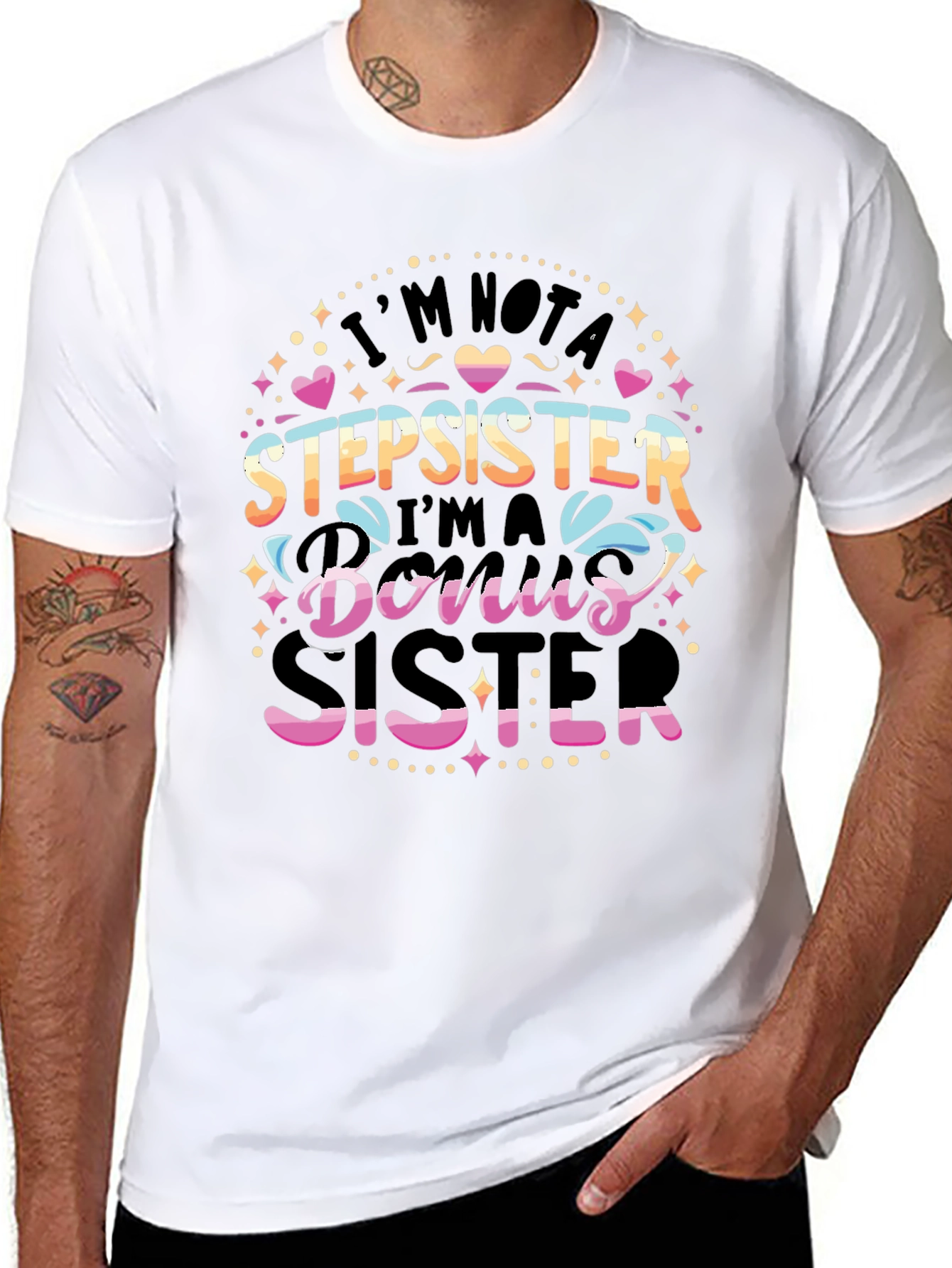 Bonus Sister T-Shirt Cute Sister Gift
