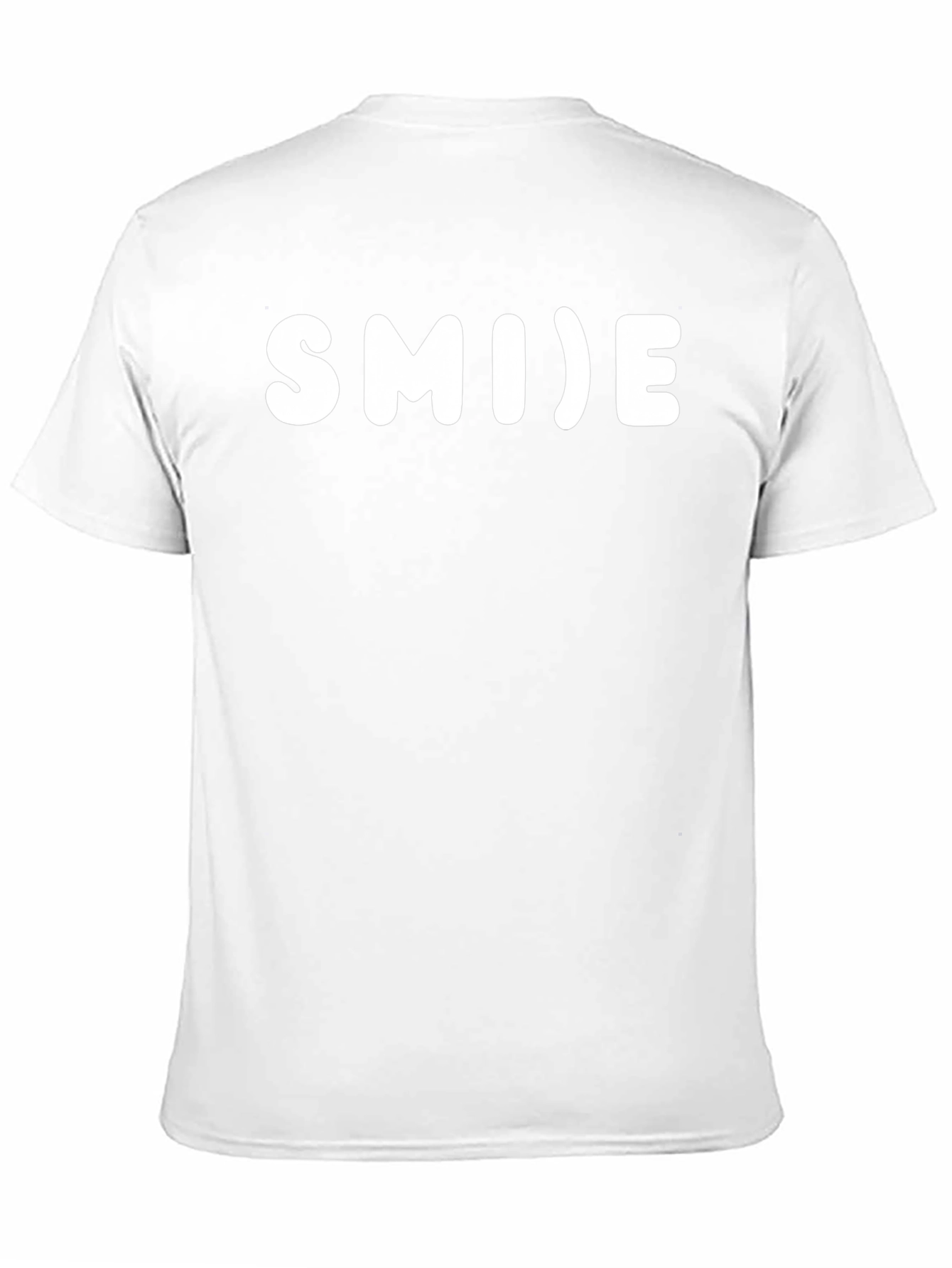 Smile Graphic Black T-Shirt